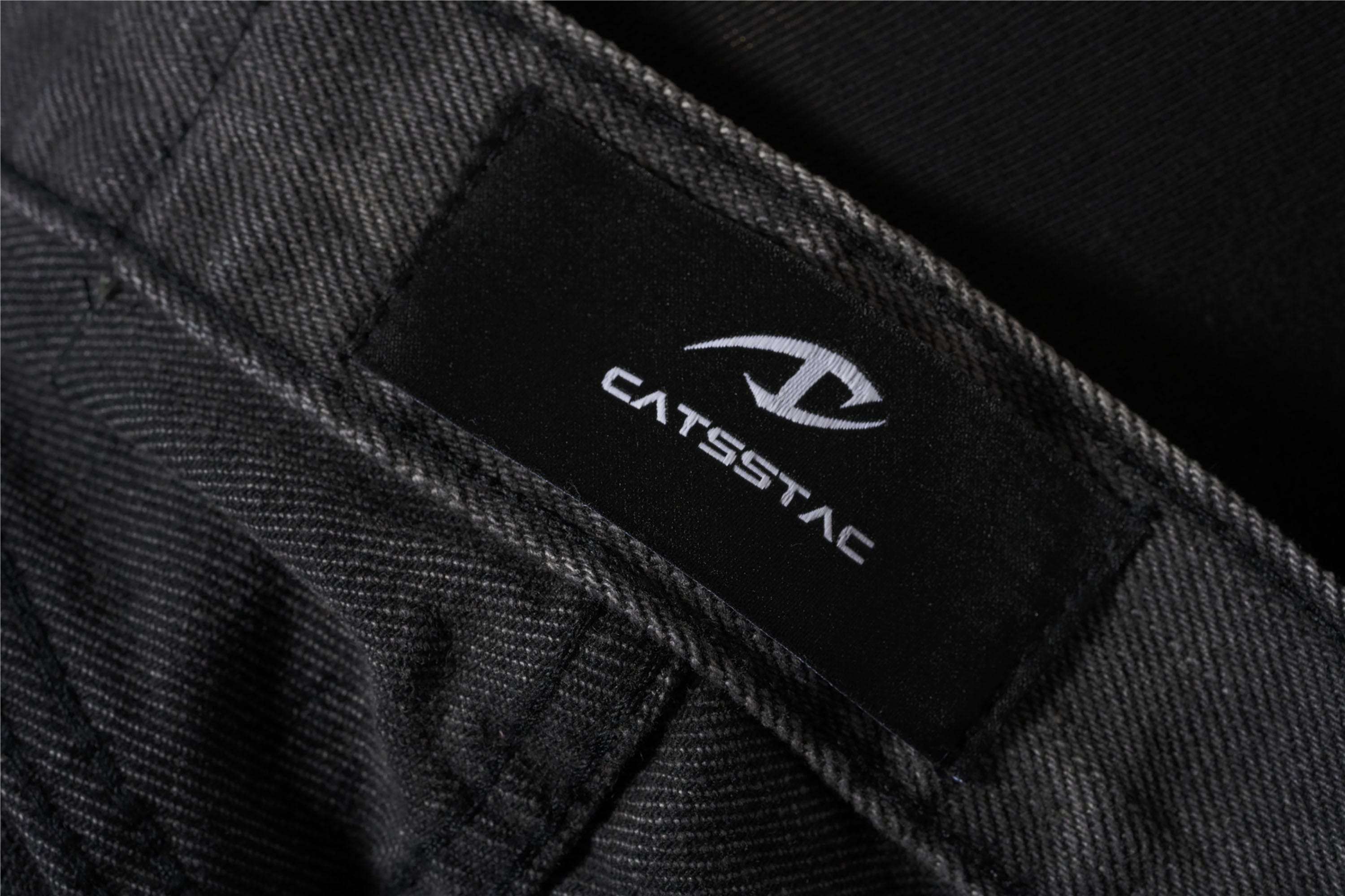 CATSSTAC Wave-Washed Flared Jeans, premium urban and streetwear designers apparel on PROJECTISR.com, CATSSTAC