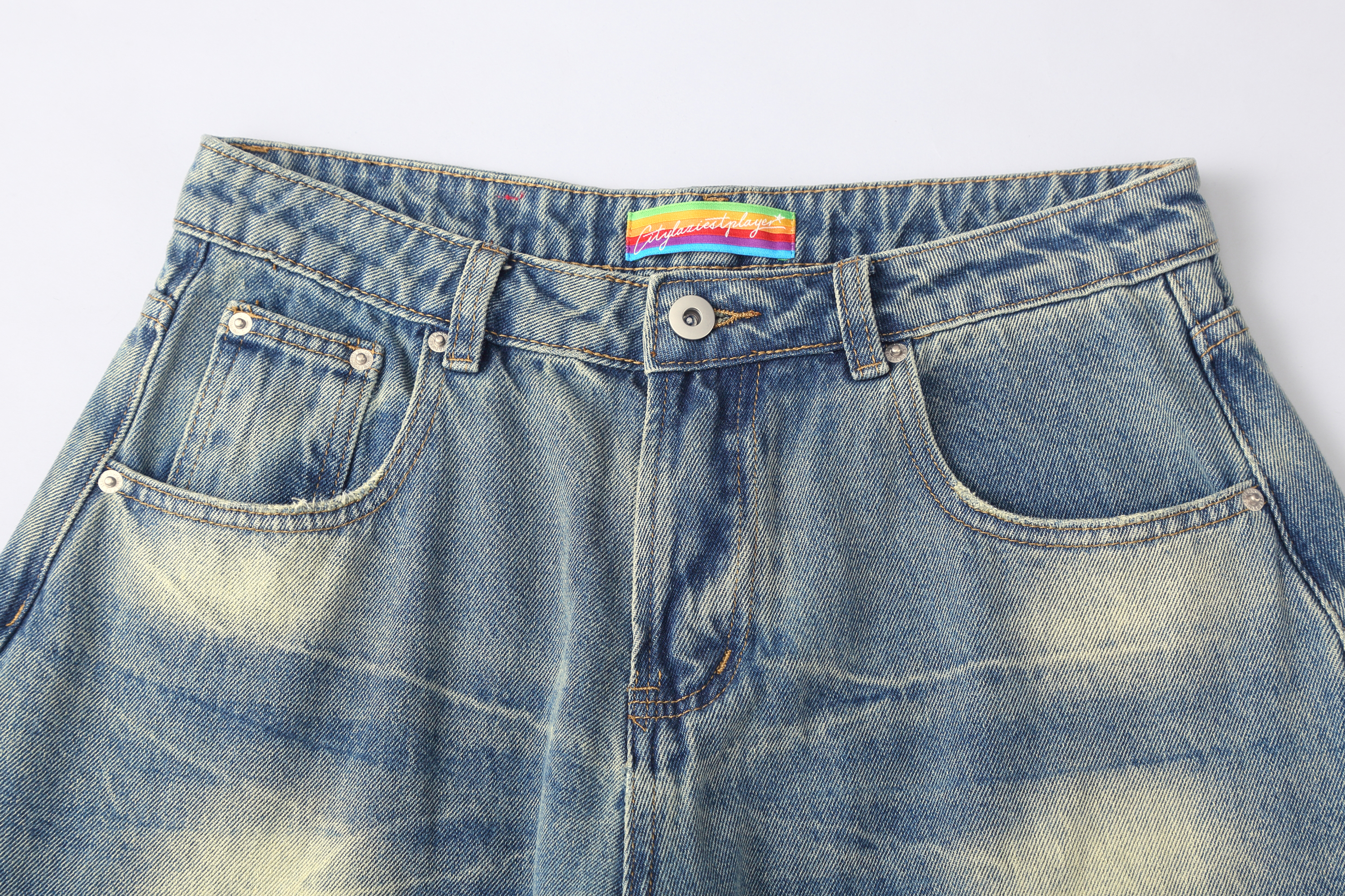 CLP Retro Washed Barrel Jeans