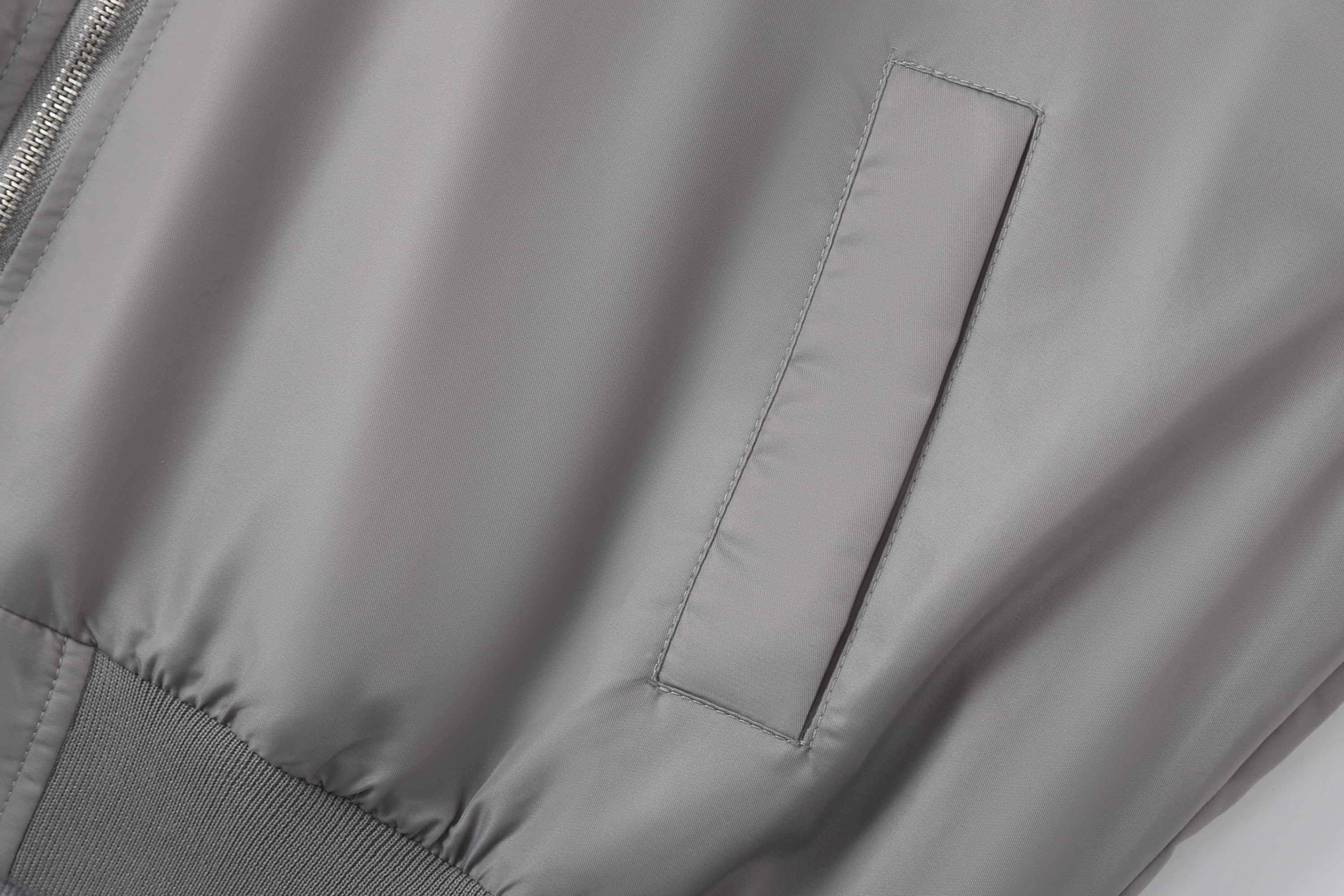 CLP Layered Faux Shearling Hooded Bomber Jacket