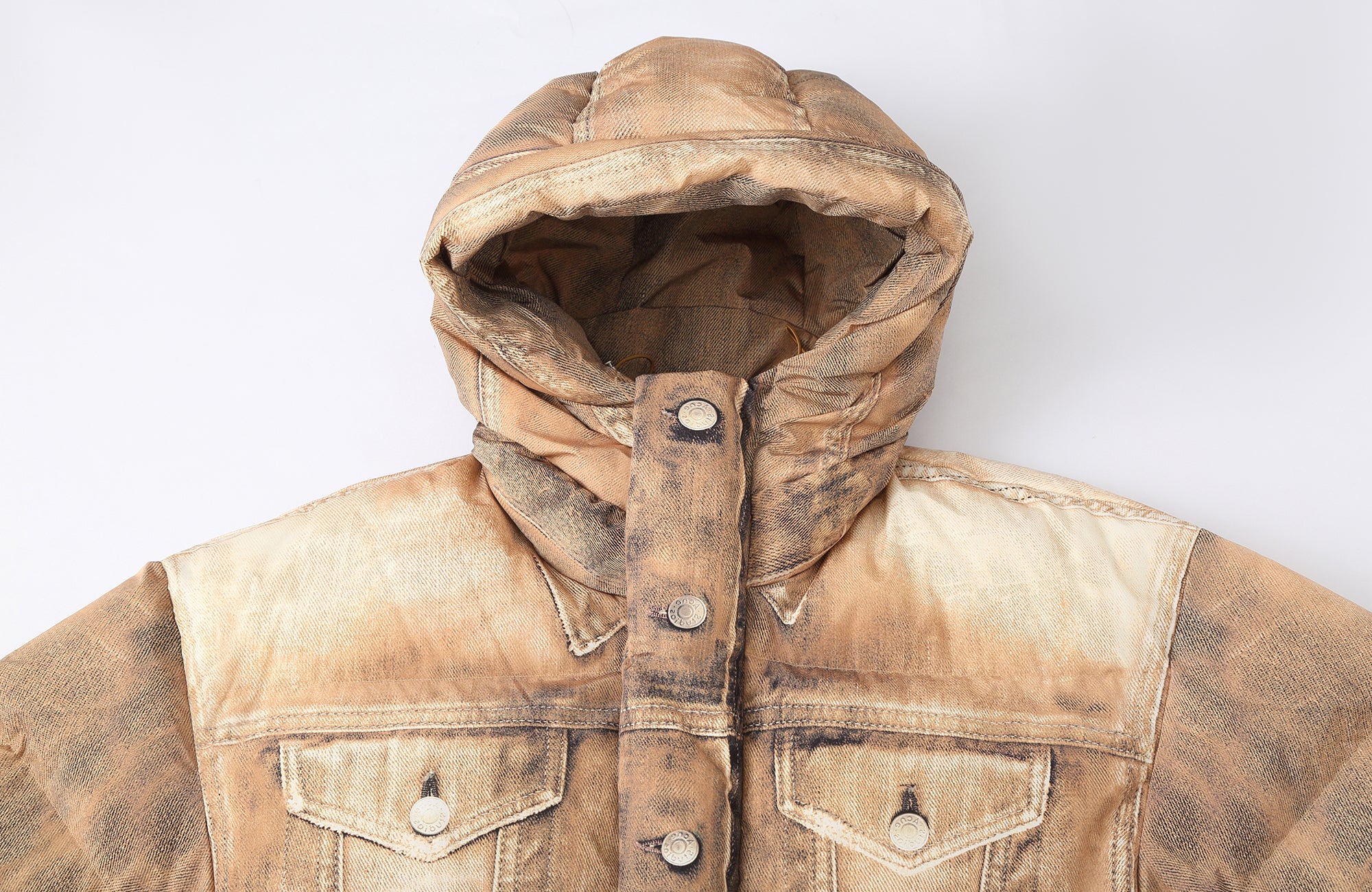 CLP Dirty Fit Utility Hooded Puffer Jacket