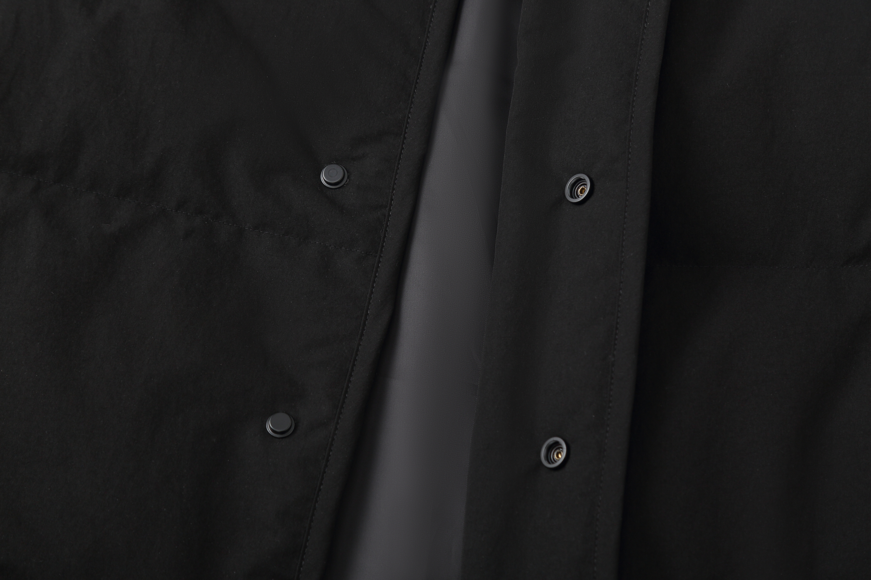 CLP High-Neck Longline Puffer Down Coat