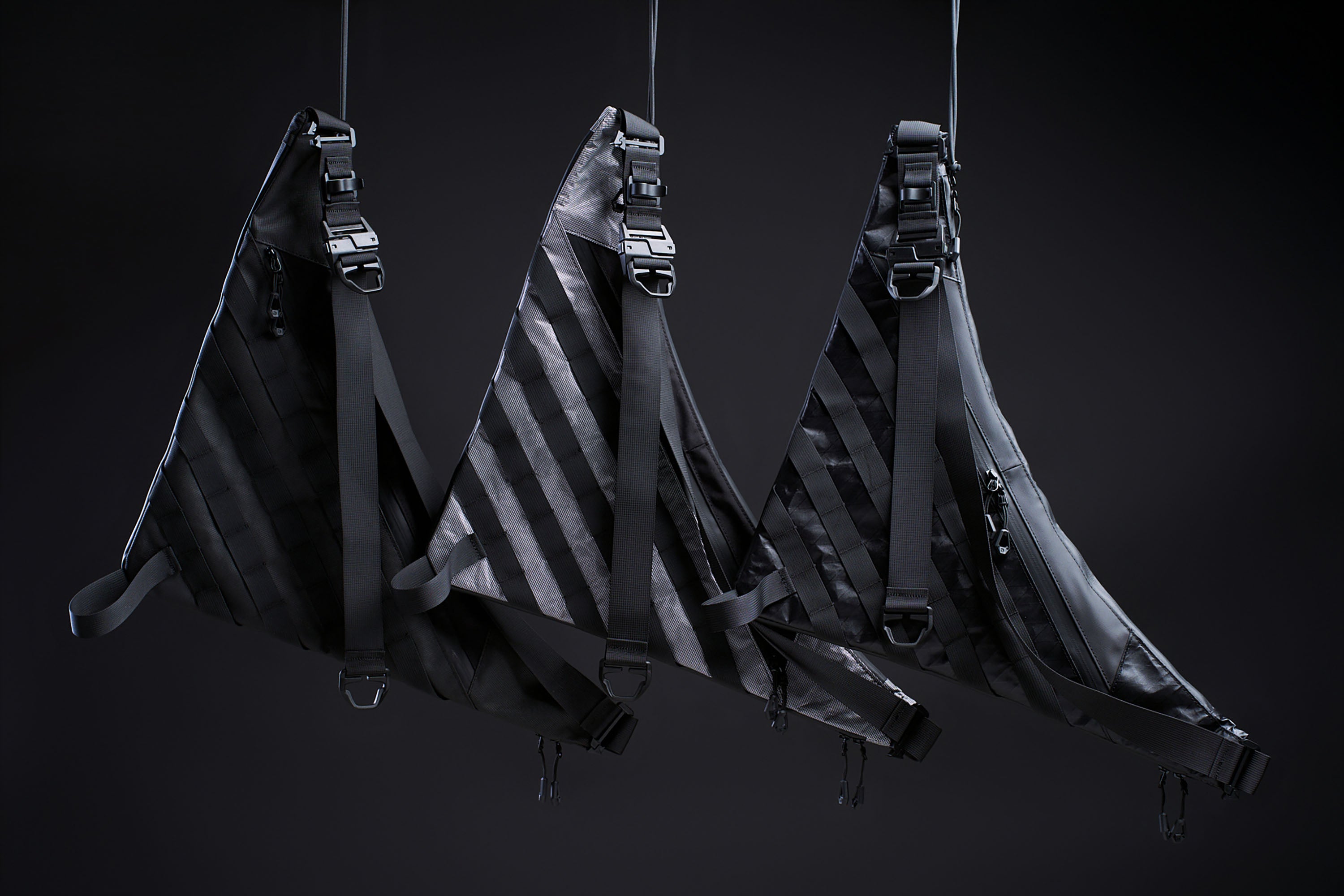 OVERCLOCK ROAM Tactical Tri-Panel Crossbody Sling, premium urban and streetwear designers apparel on PROJECTISR.com, OVERCLOCK ROAM
