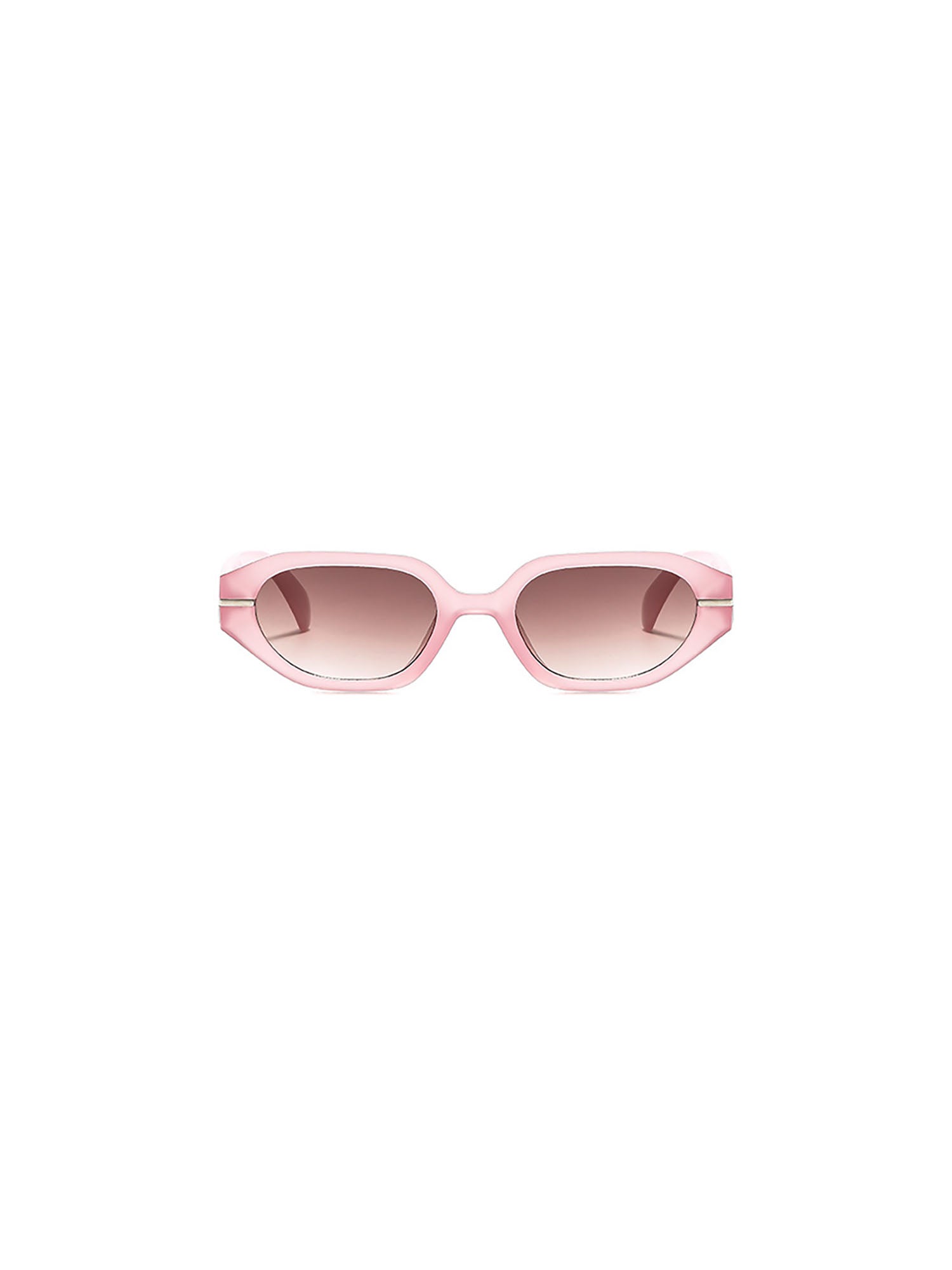 DAMAGE ASIA Retro Transparent Sunglasses