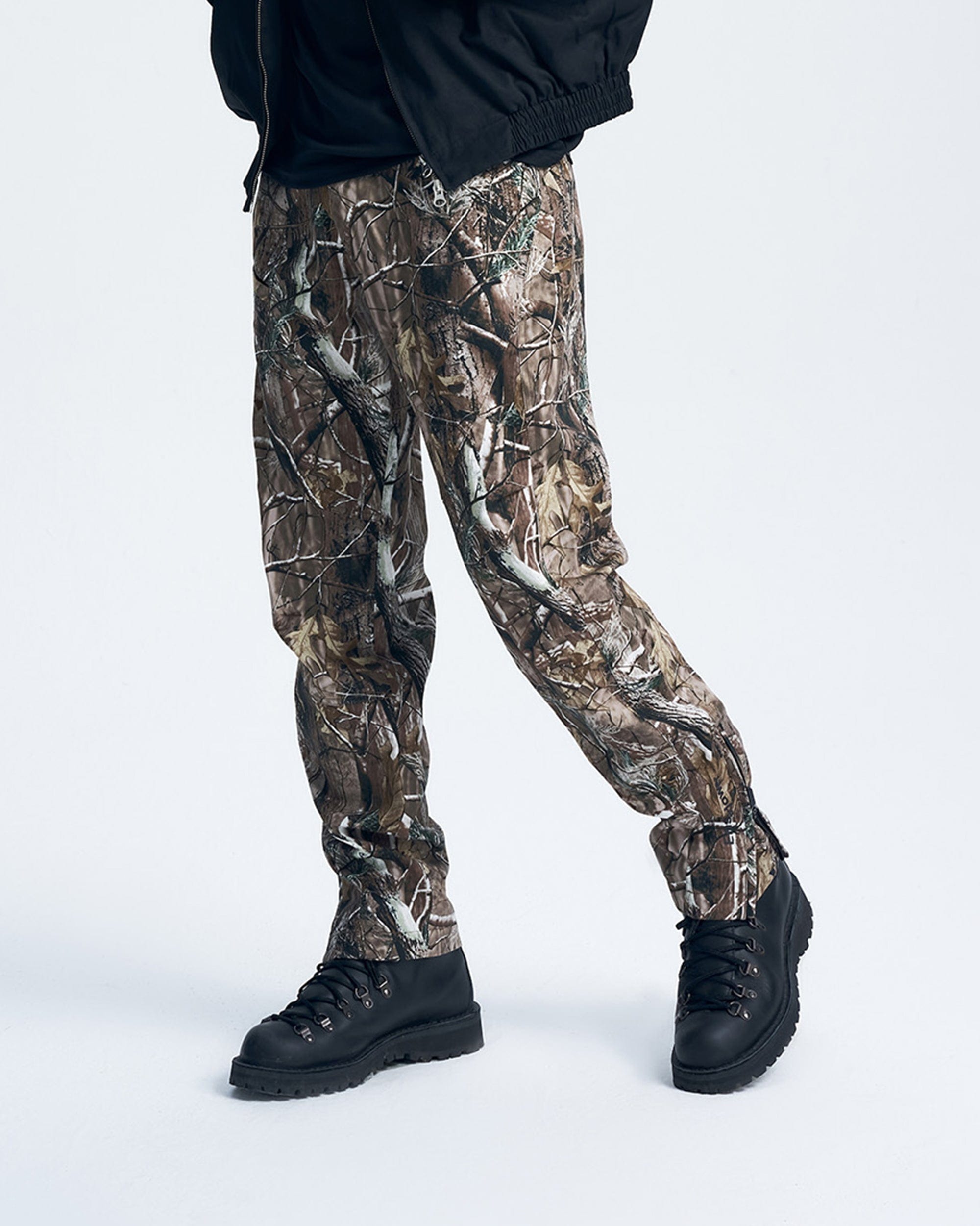 ENSHADOWER Wood Camo Hiking Pants, premium urban and streetwear designers apparel on PROJECTISR.com, ENSHADOWER