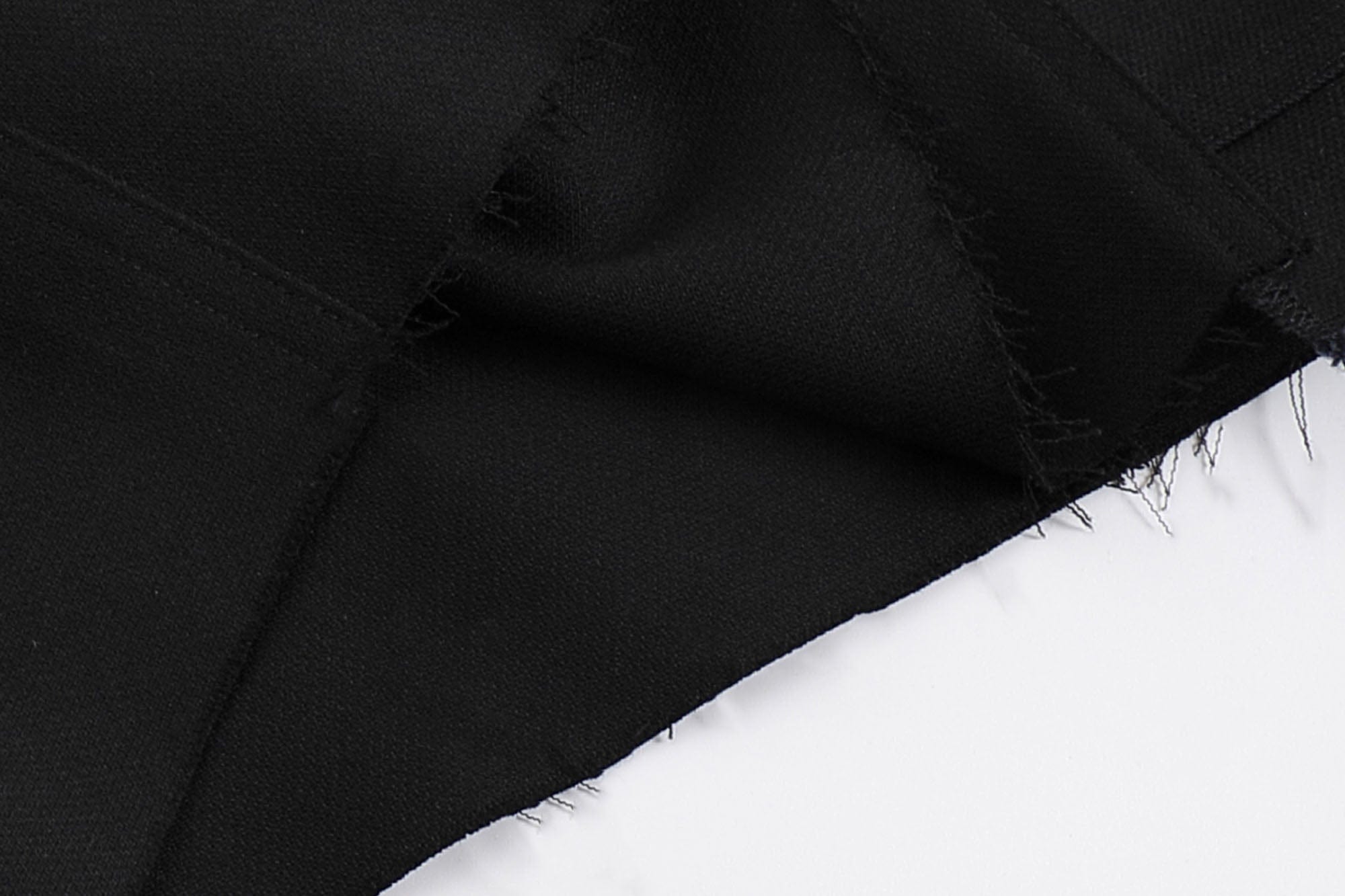 FACEONLAB Retro Pleated Raw-Edge Shorts, premium urban and streetwear designers apparel on PROJECTISR.com, FACEONLAB