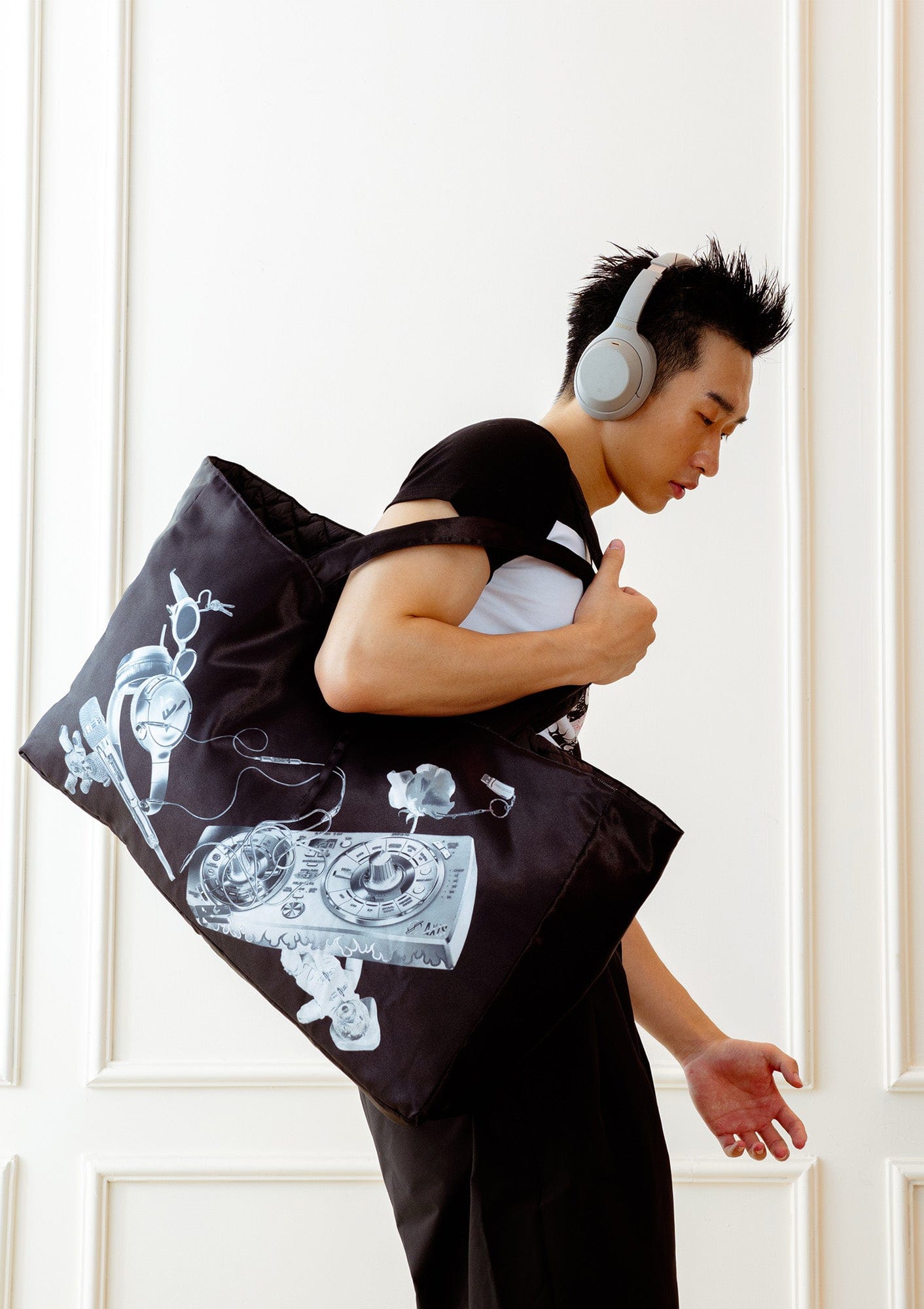 KADAKADA x AXIS Dual-Persona Graphic Reversible Tote Bag, premium urban and streetwear designers apparel on PROJECTISR.com, KADAKADA