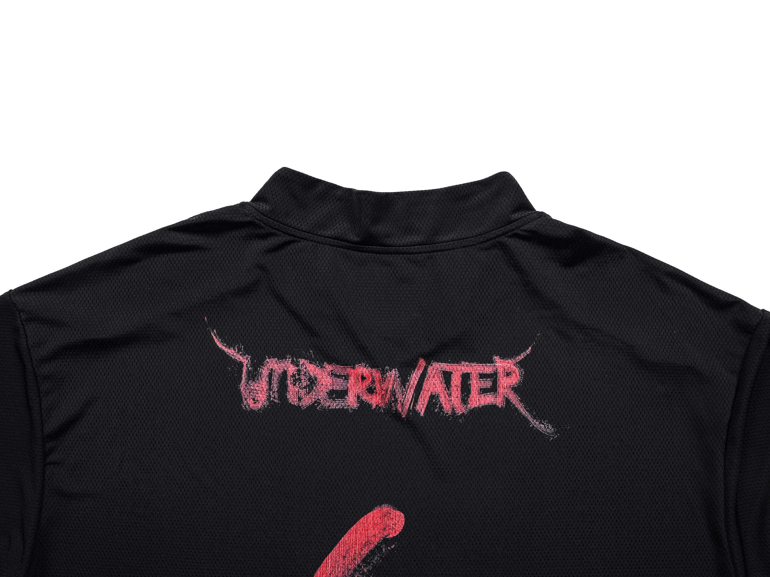 UNDERWATER Demon Squad Mesh Long-Sleeve Jersey, premium urban and streetwear designers apparel on PROJECTISR.com, UNDERWATER