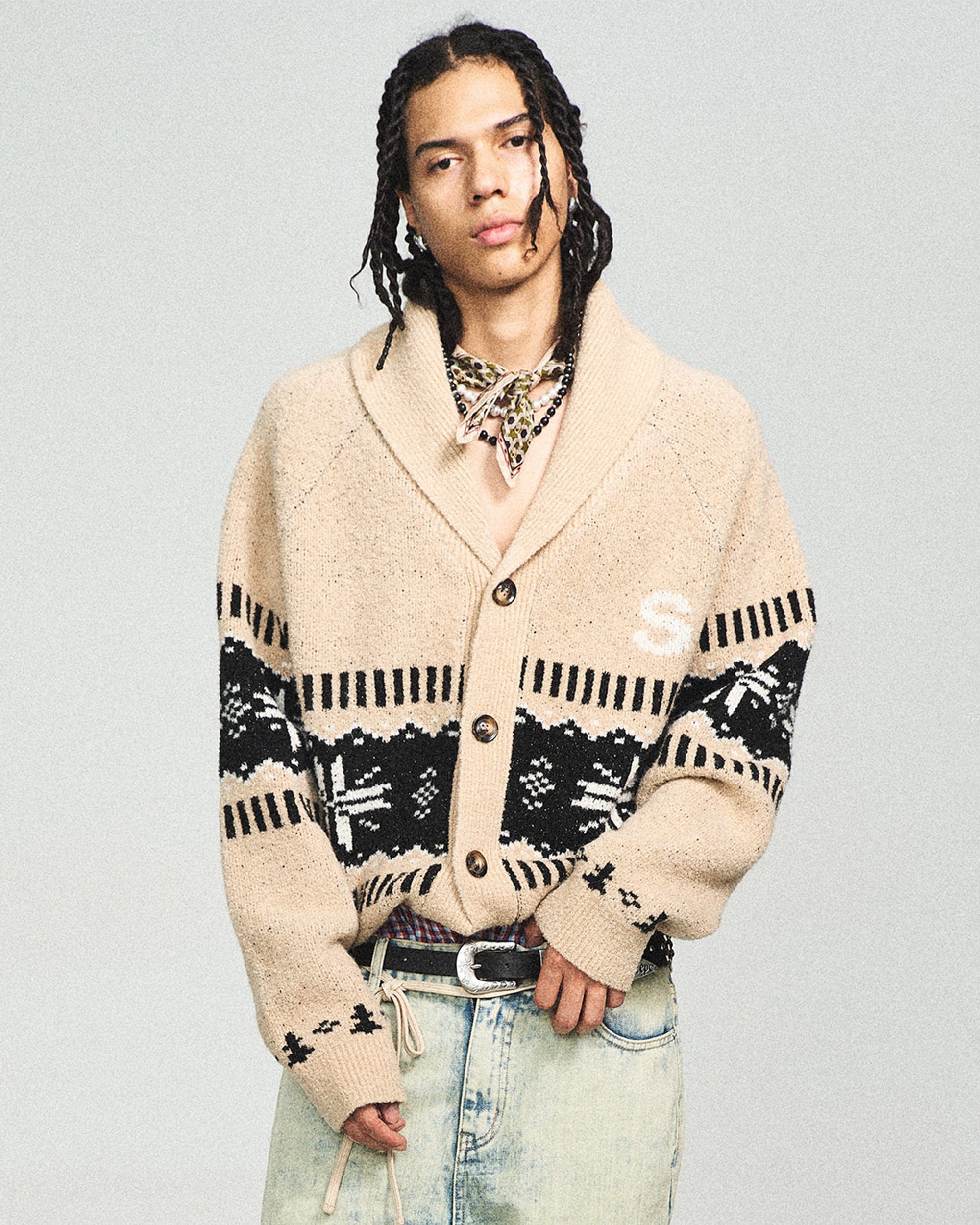 STEEPC Classic Knitted Cardigan, premium urban and streetwear designers apparel on PROJECTISR.com, STEEPC