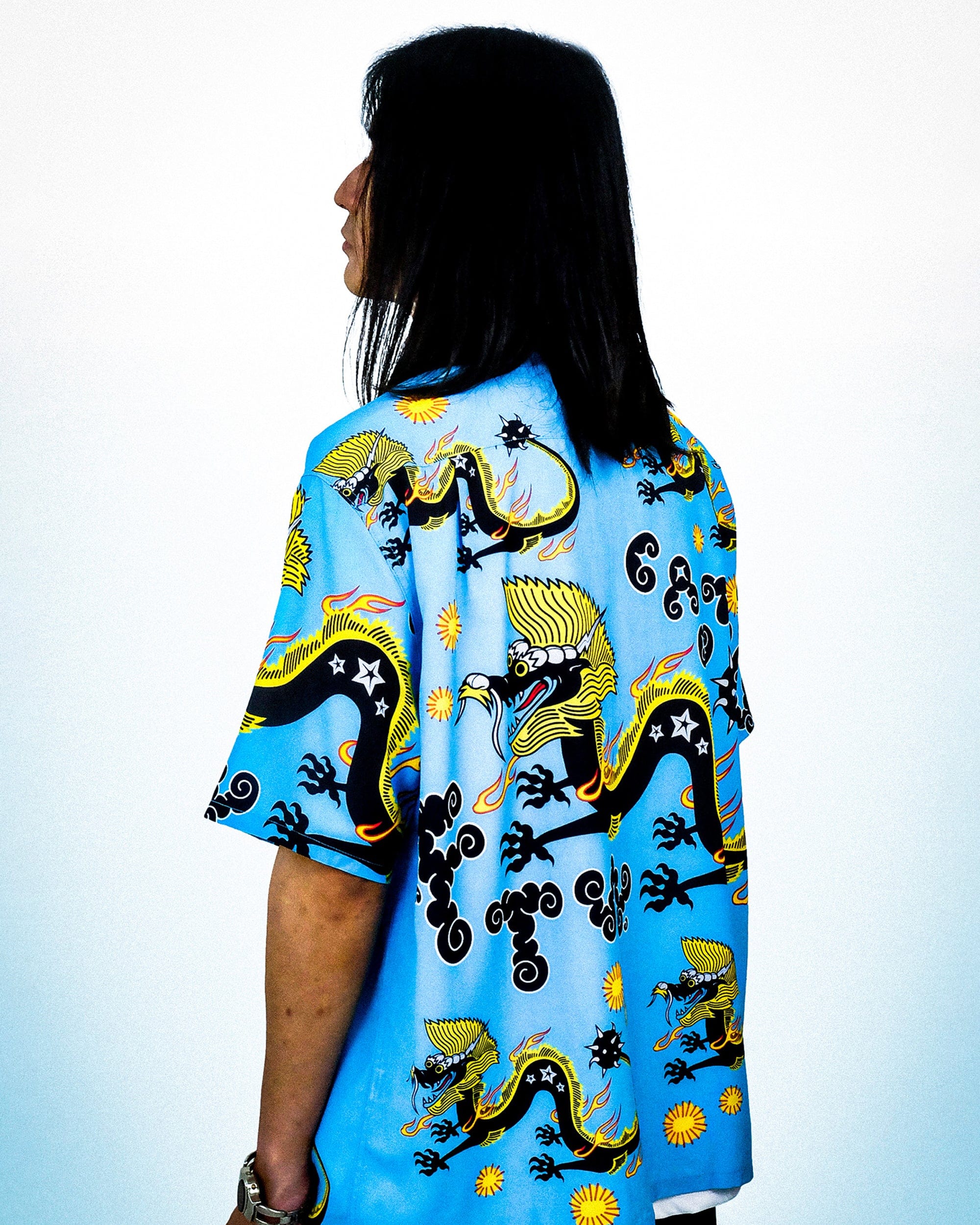 WCC Dragon Half-Shirt, premium urban and streetwear designers apparel on PROJECTISR.com, WCC