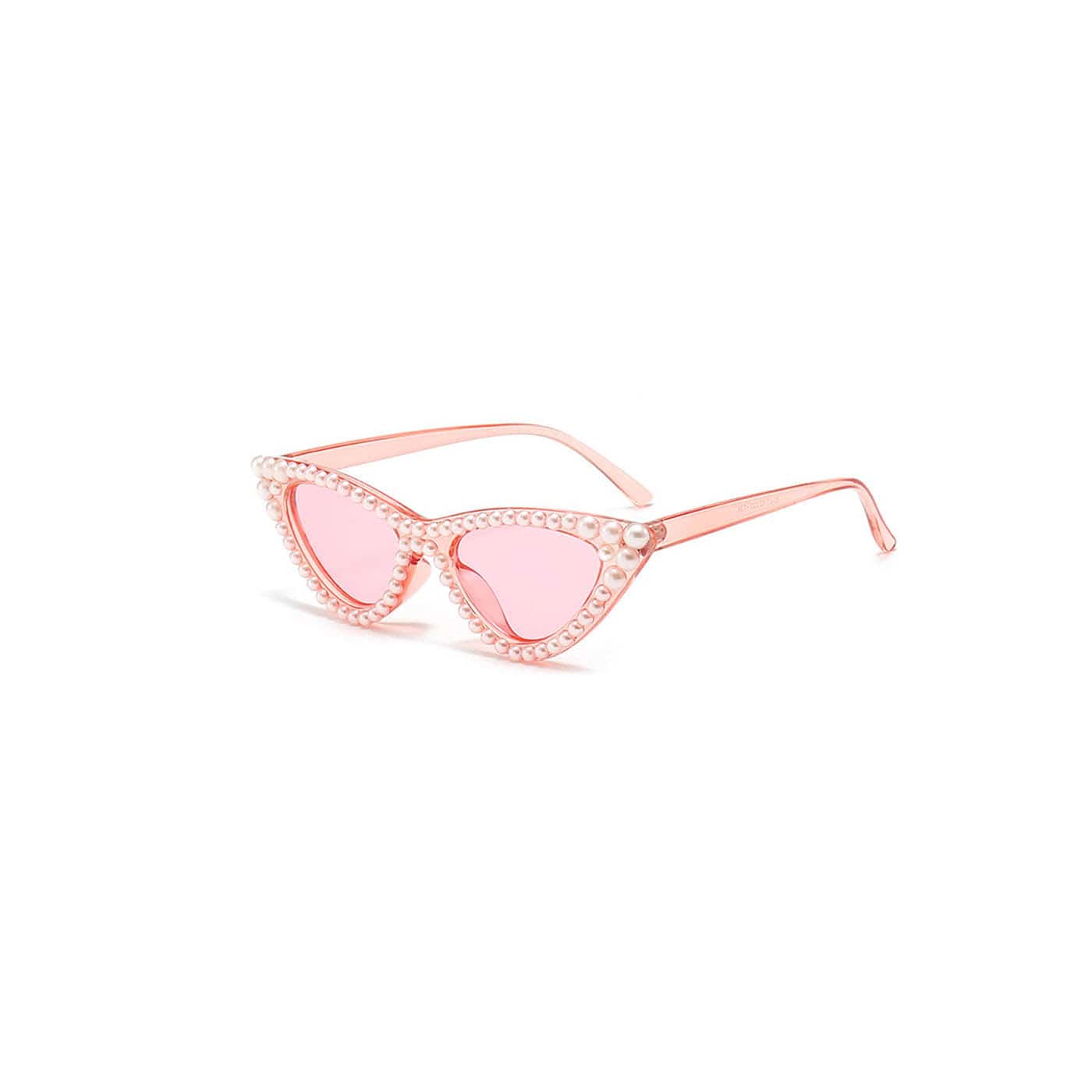 DAMAGE ASIA OPTICALS Pearl-Embellished Cat-Eye Sunglasses, premium urban and streetwear designers apparel on PROJECTISR.com, DAMAGE ASIA