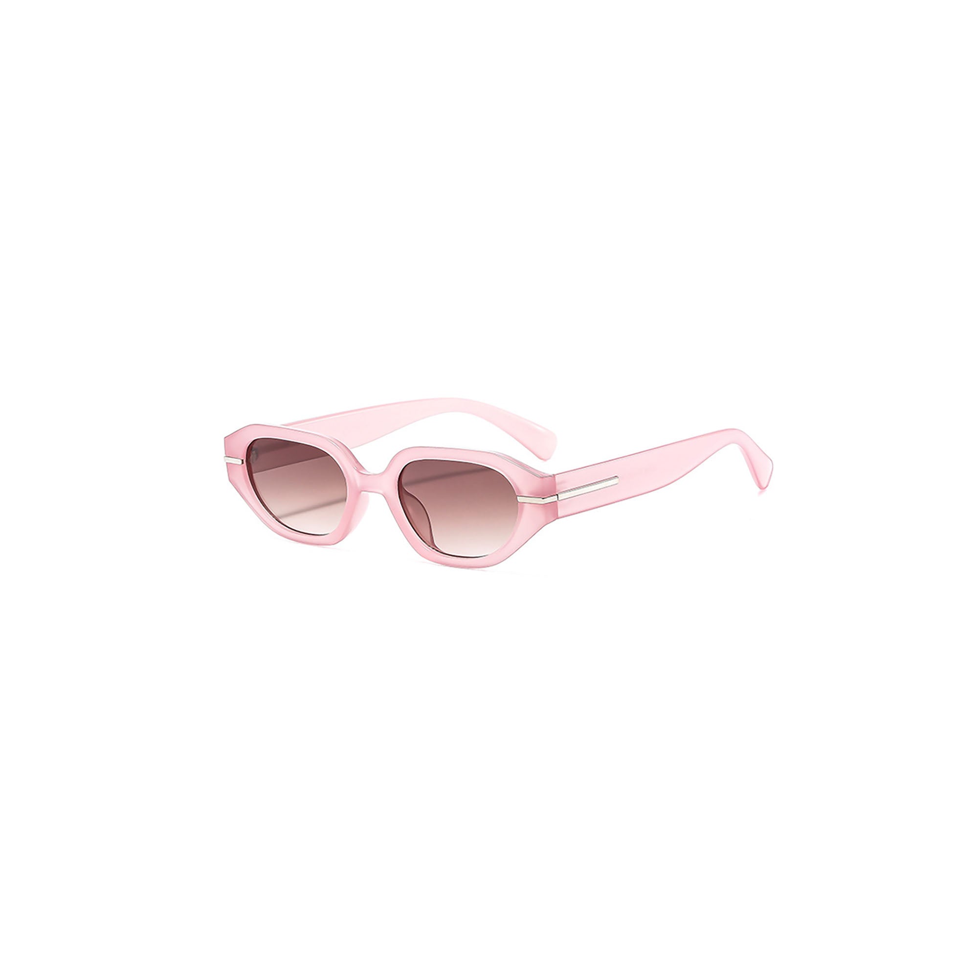 DAMAGE ASIA Retro Transparent Sunglasses
