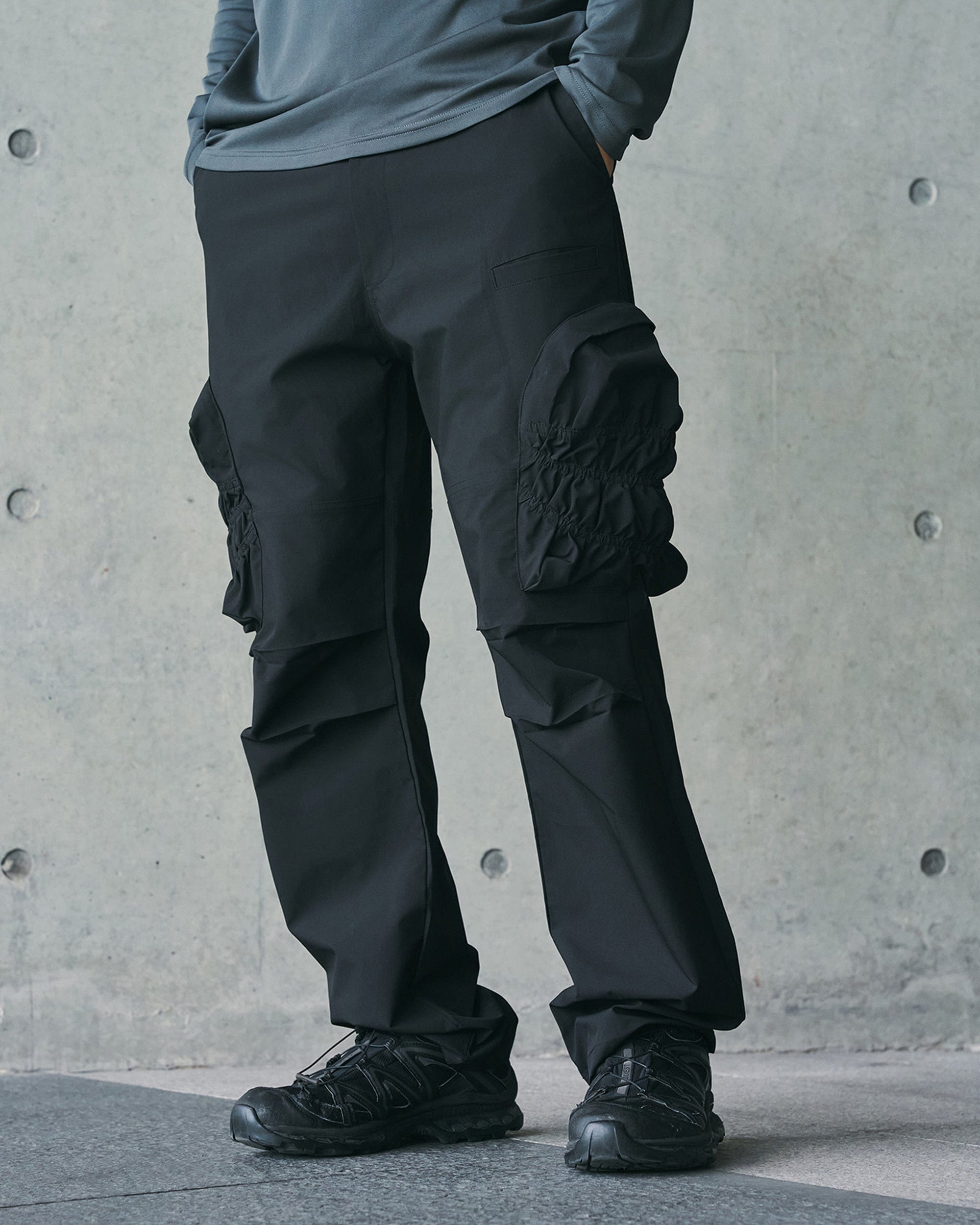 ENSHADOWER Modern Pleated Pocket Ourdoor Pants, premium urban and streetwear designers apparel on PROJECTISR.com, ENSHADOWER
