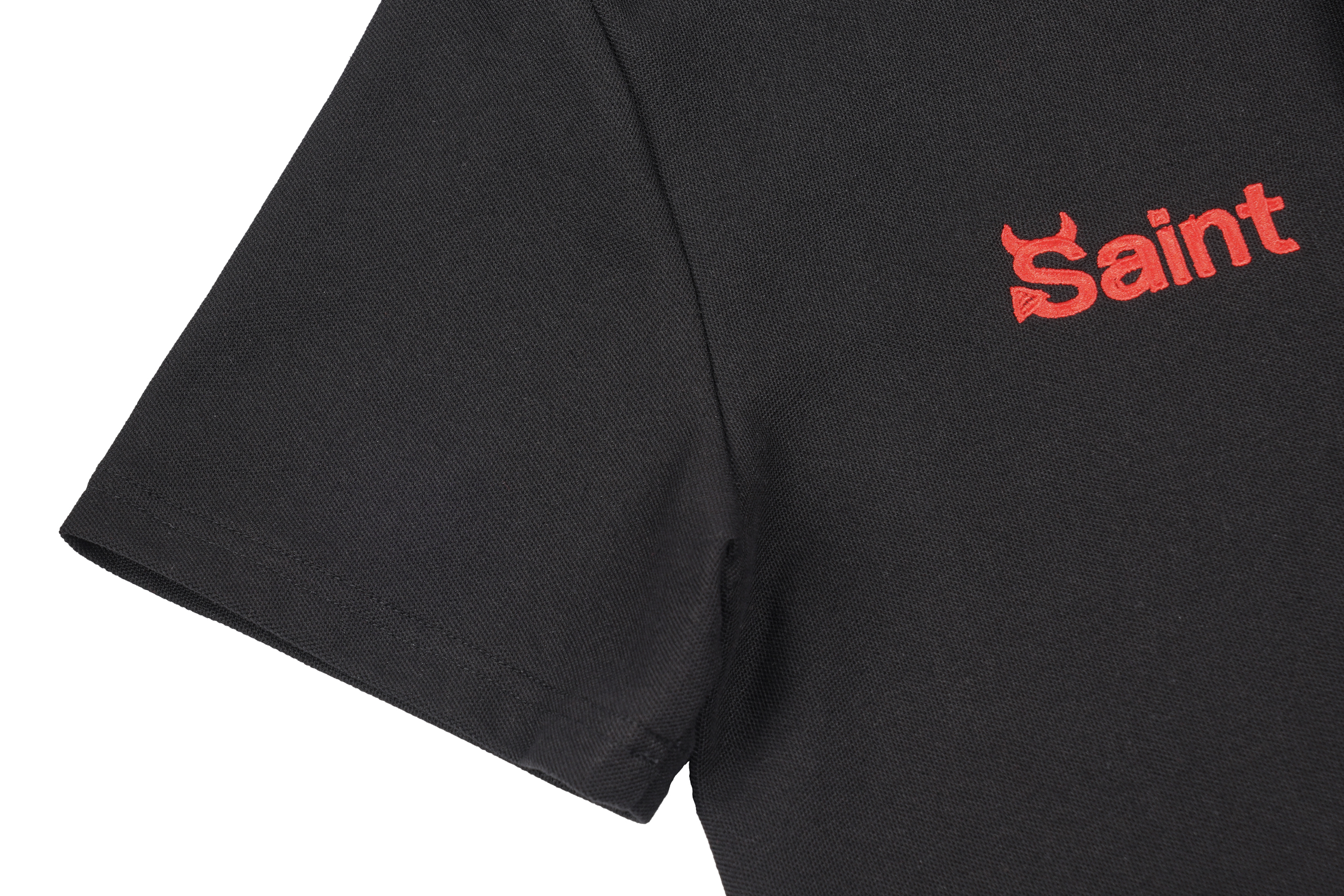UNDERWATER Lucifer Embroidered Polo Shirt, premium urban and streetwear designers apparel on PROJECTISR.com, UNDERWATER