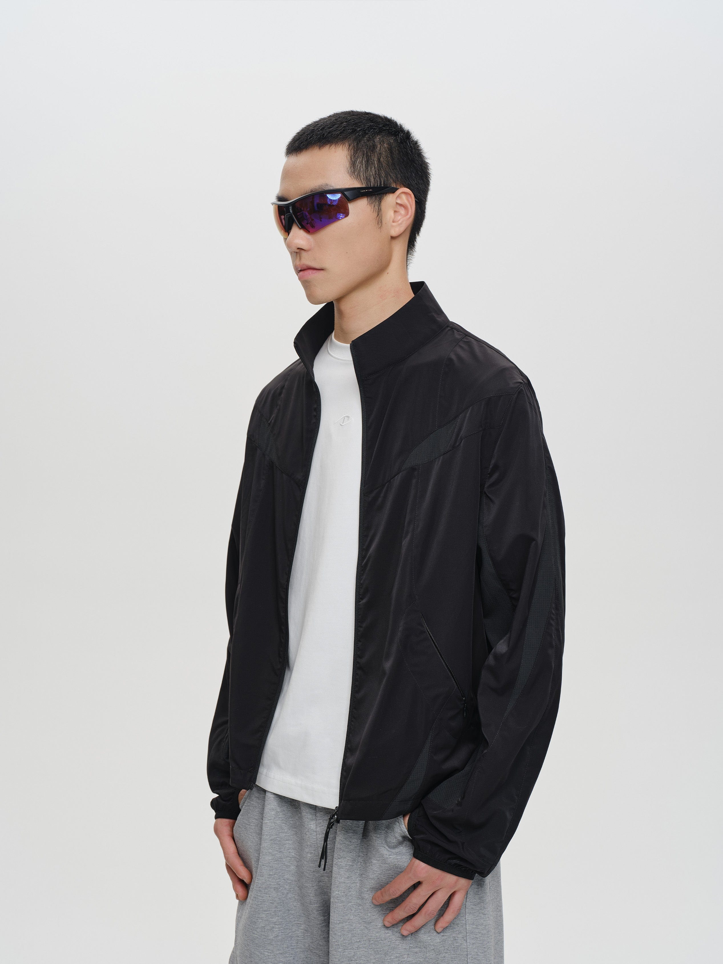 CATSSTAC Utility Dual-Zip Stand Collar UV Protection Jacket, premium urban and streetwear designers apparel on PROJECTISR.com, CATSSTAC