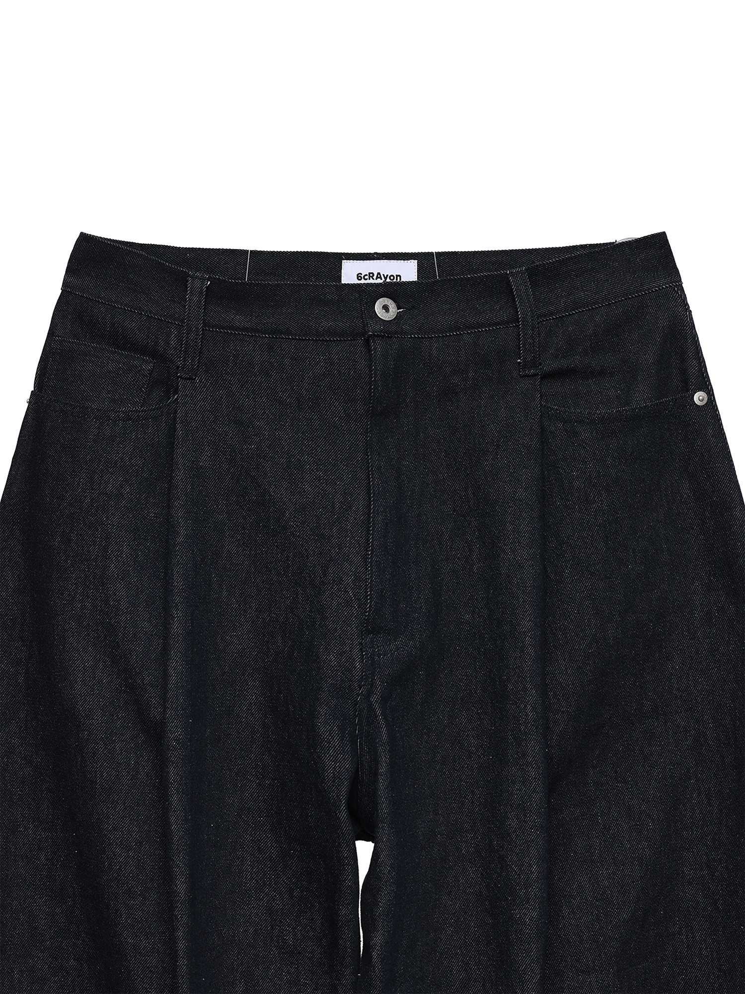 6CRAYON Indigo Baggy Wide-Leg Jeans