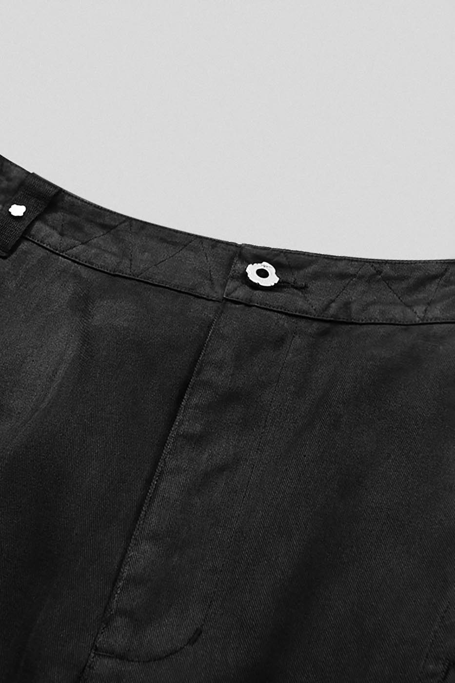 UNDERWATER Bandaged Waxed Shorts, premium urban and streetwear designers apparel on PROJECTISR.com, UNDERWATER