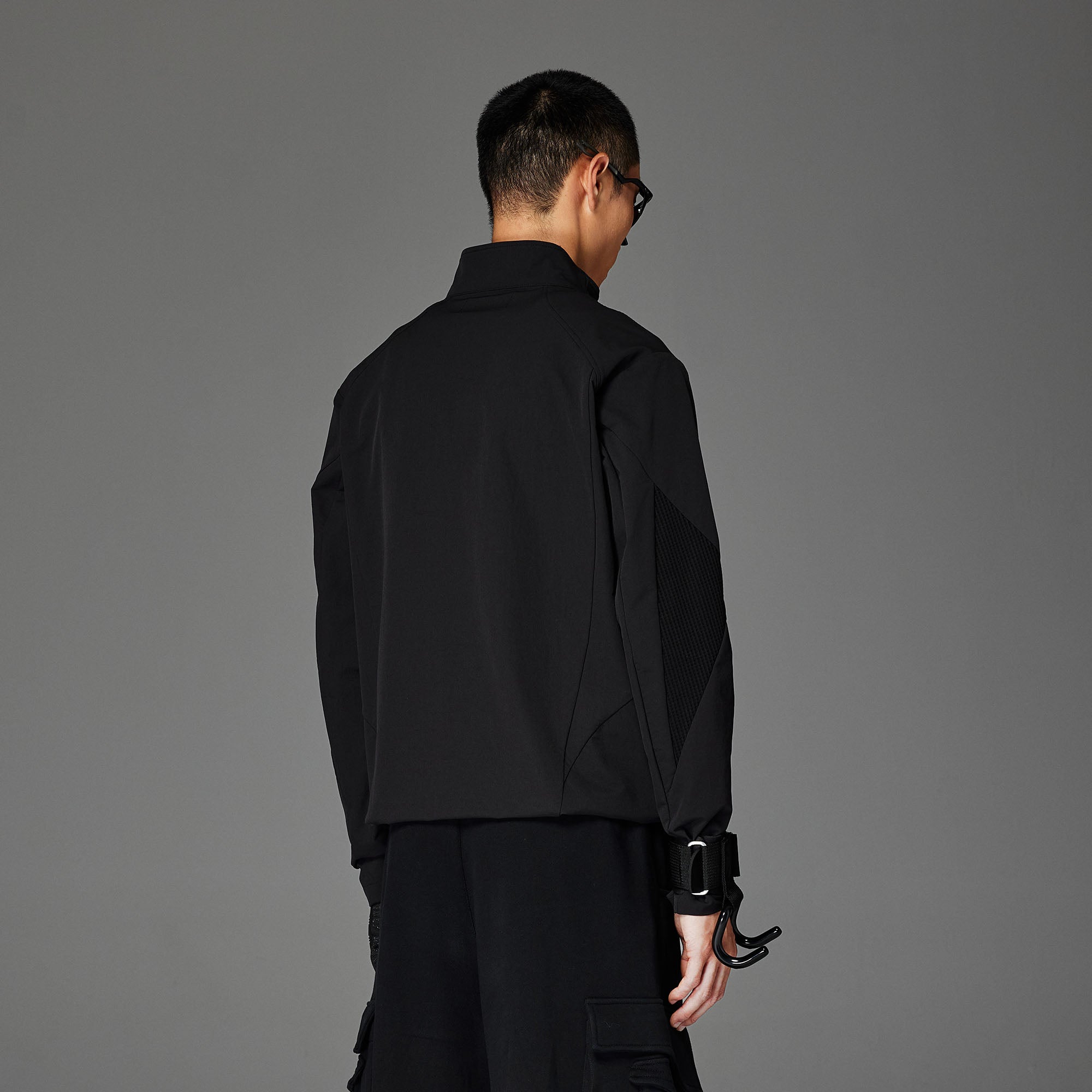 CATSSTAC Essential Panel Softshell Jacket, premium urban and streetwear designers apparel on PROJECTISR.com, CATSSTAC