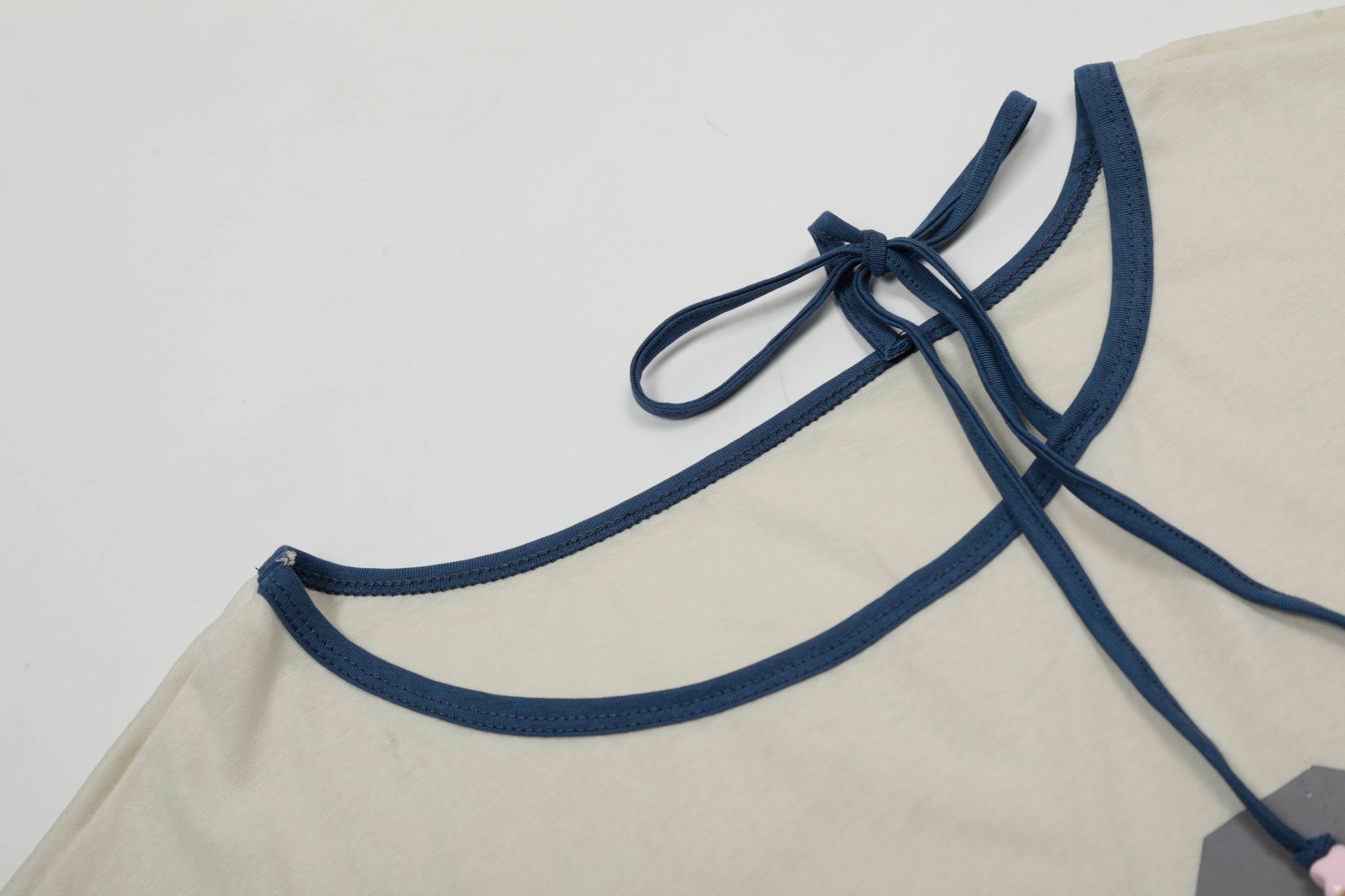 CLP No.06 Drawstring Neck Long-Sleeve Tee, premium urban and streetwear designers apparel on PROJECTISR.com, CLP