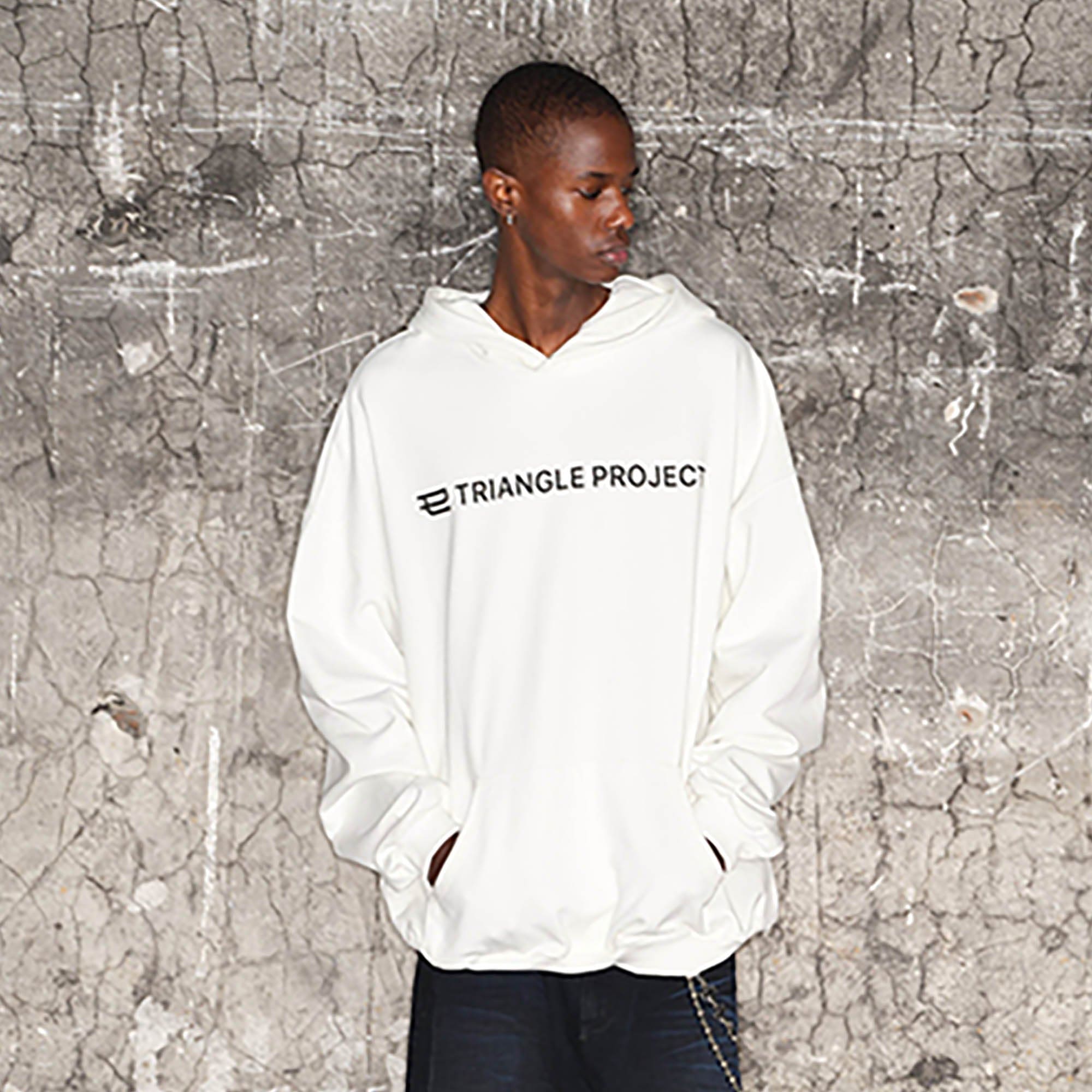 TRIANGLE PROJECT Eye Chart LOGO Hoodie, premium urban and streetwear designers apparel on PROJECTISR.com, TRIANGLE PROJECT