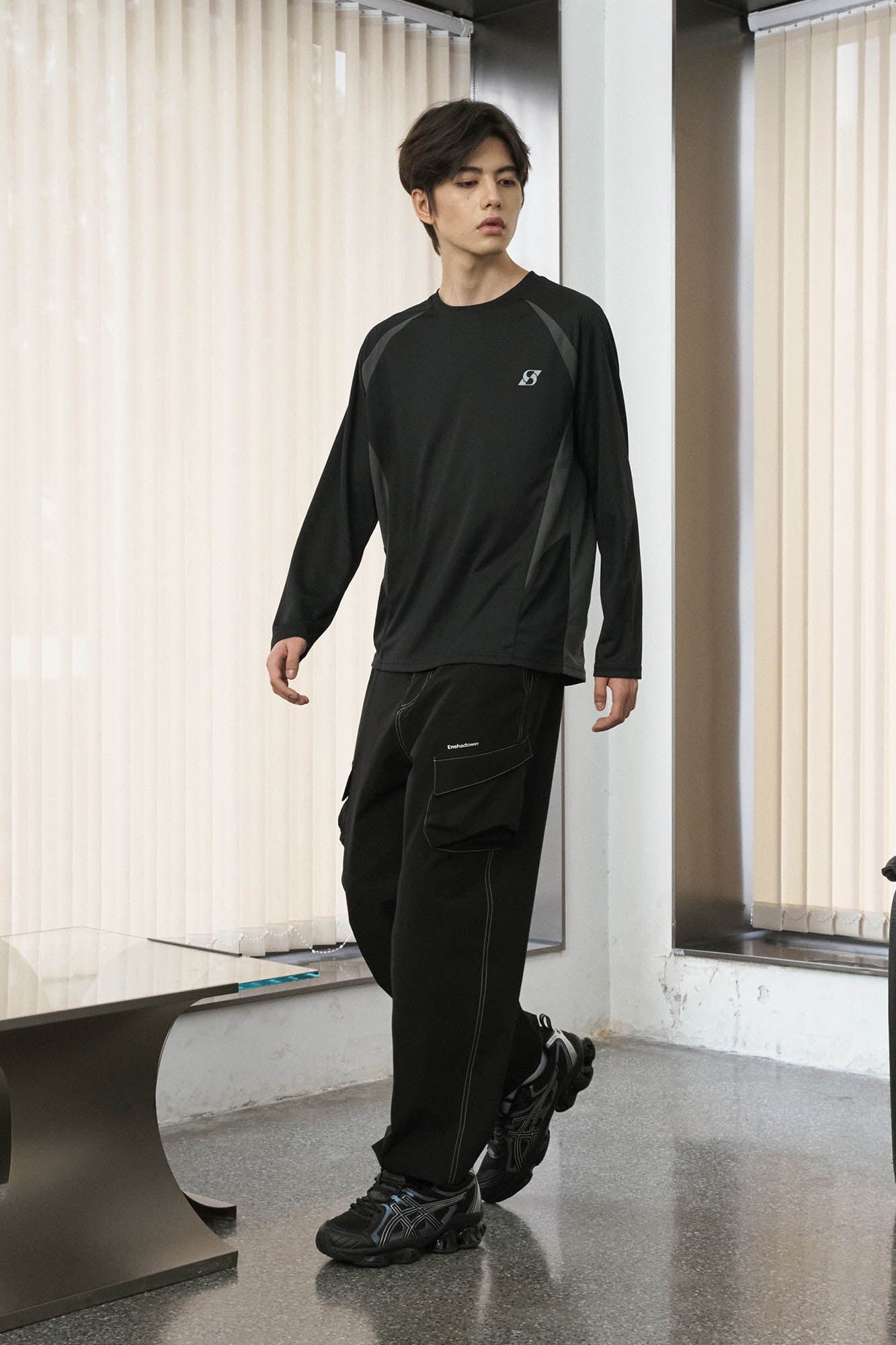 ENSHADOWER Stitched Multi-Pocket Jogger Pants, premium urban and streetwear designers apparel on PROJECTISR.com, ENSHADOWER