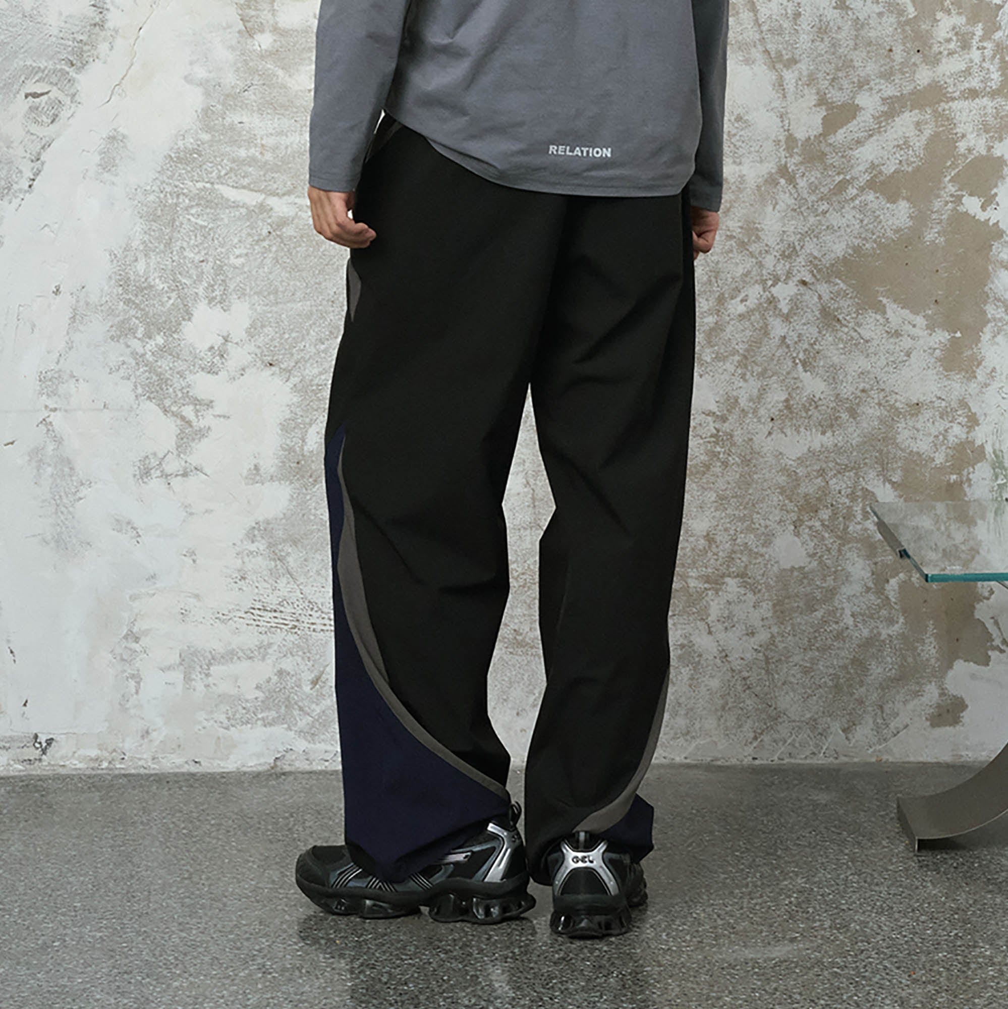ENSHADOWER Spliced Quick Dry Straight-Leg Pants, premium urban and streetwear designers apparel on PROJECTISR.com, ENSHADOWER