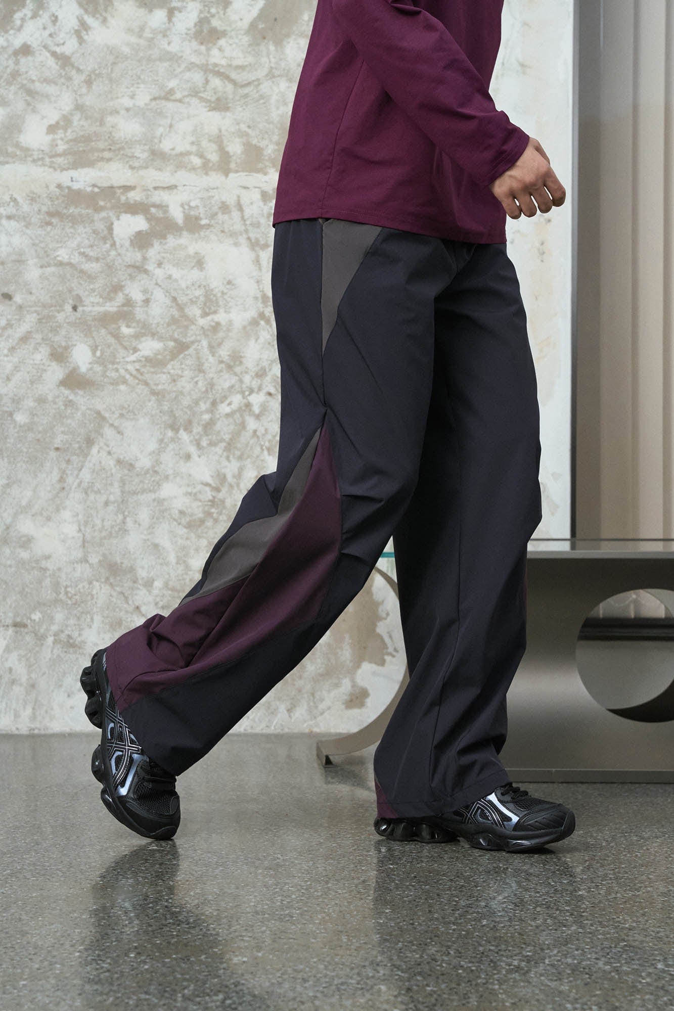 ENSHADOWER Spliced Quick Dry Straight-Leg Pants, premium urban and streetwear designers apparel on PROJECTISR.com, ENSHADOWER