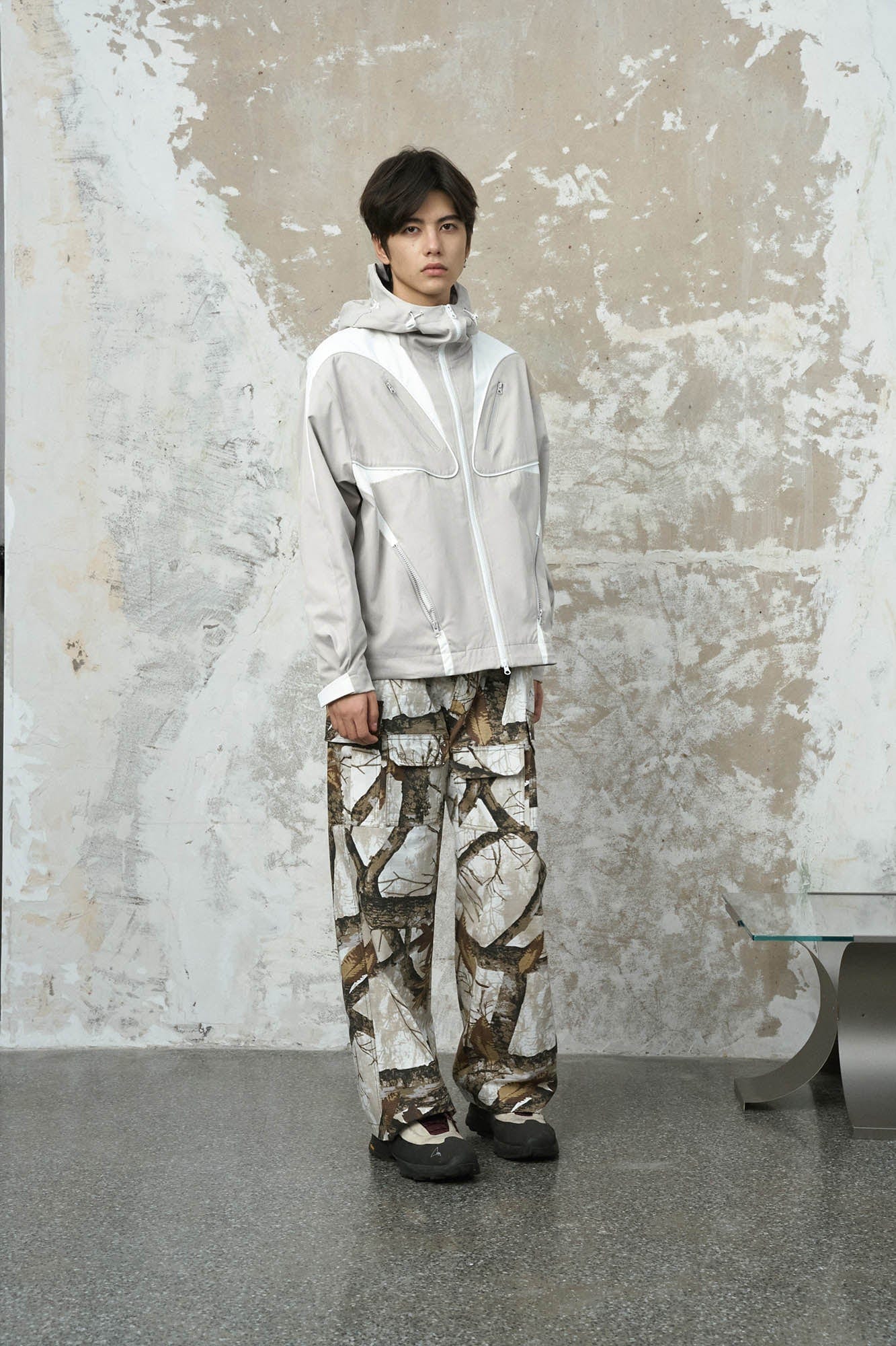 ENSHADOWER Spliced Multi-Pocket Waterproof Hooded Jacket, premium urban and streetwear designers apparel on PROJECTISR.com, ENSHADOWER
