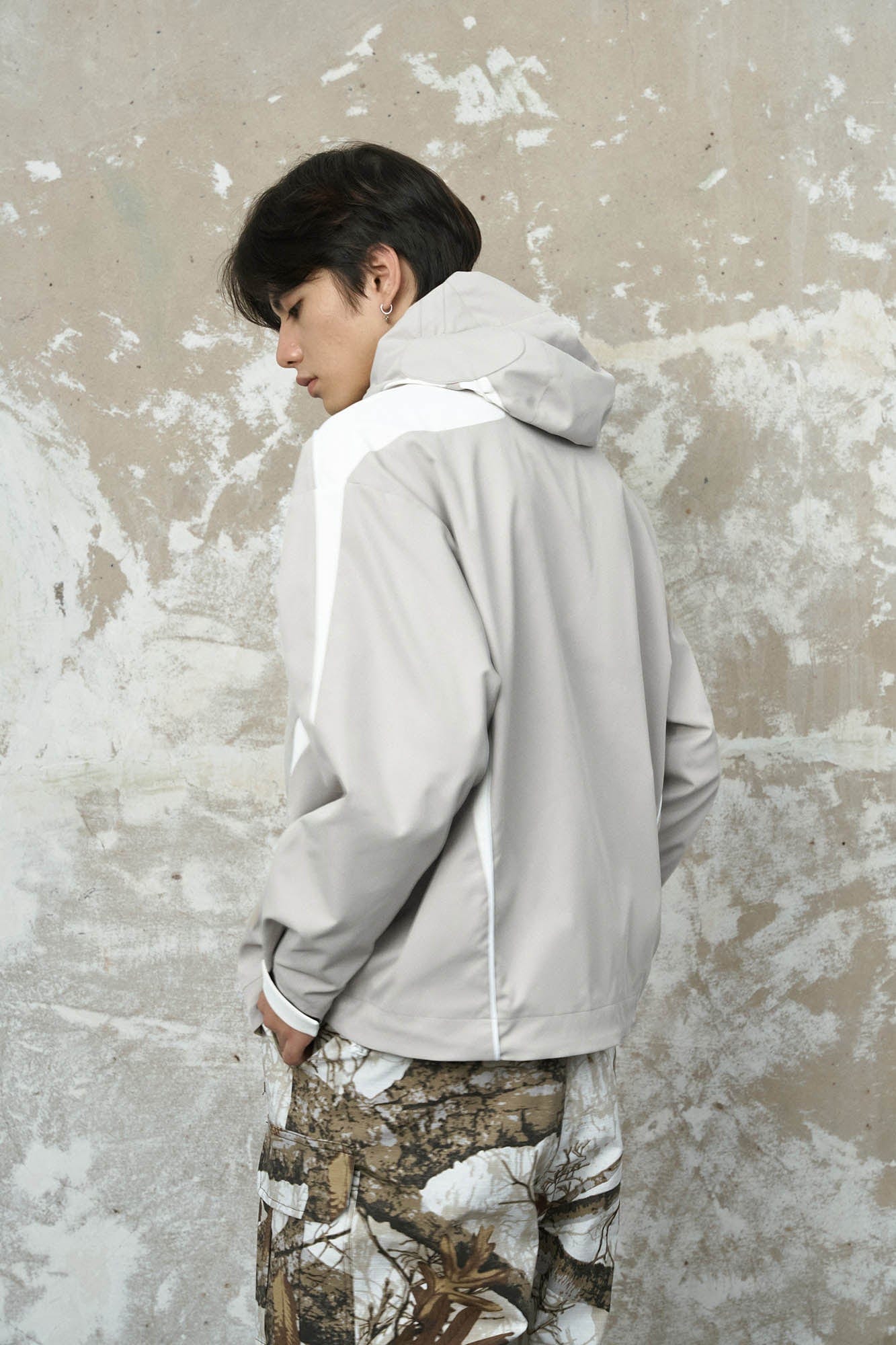 ENSHADOWER Spliced Multi-Pocket Waterproof Hooded Jacket, premium urban and streetwear designers apparel on PROJECTISR.com, ENSHADOWER