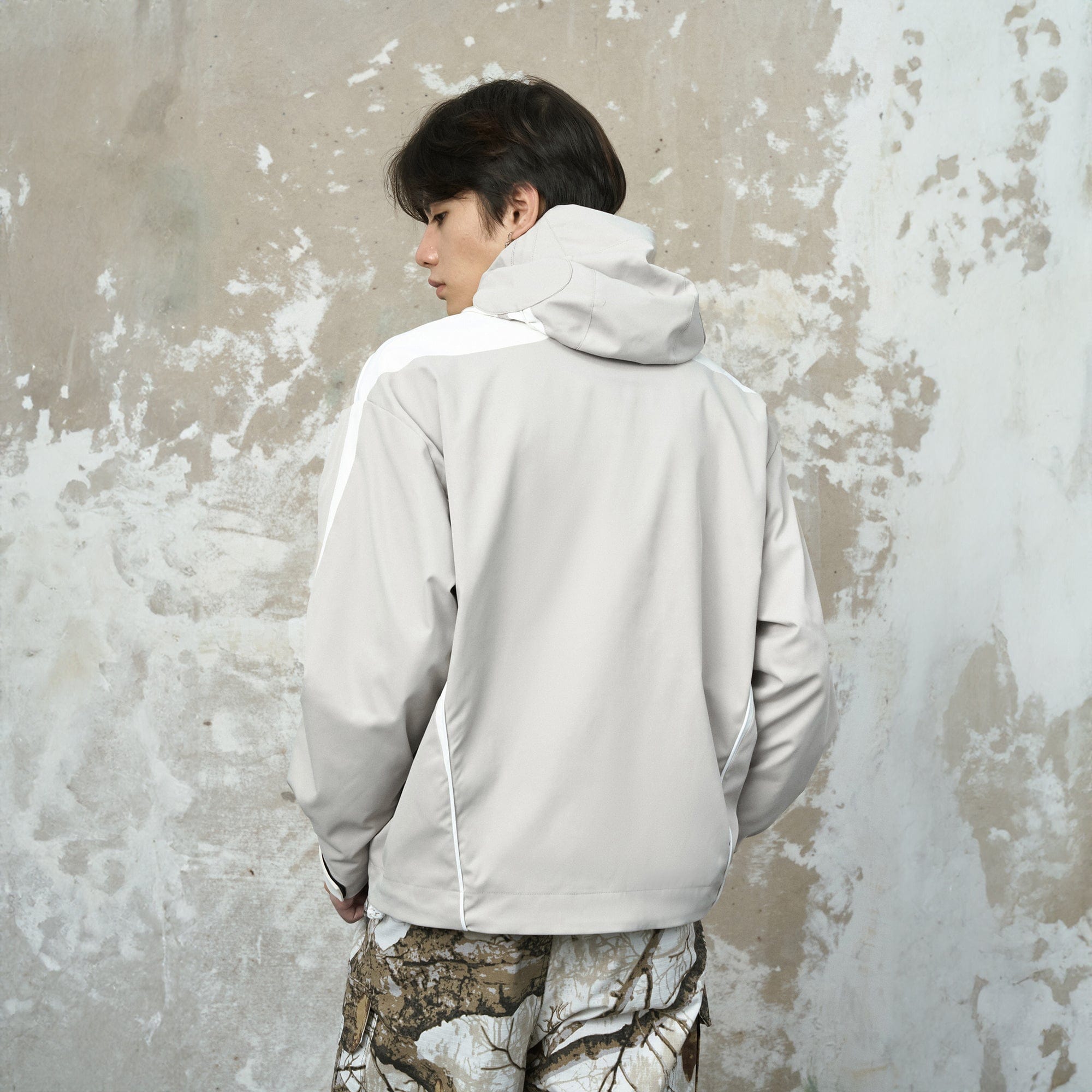 ENSHADOWER Spliced Multi-Pocket Waterproof Hooded Jacket, premium urban and streetwear designers apparel on PROJECTISR.com, ENSHADOWER