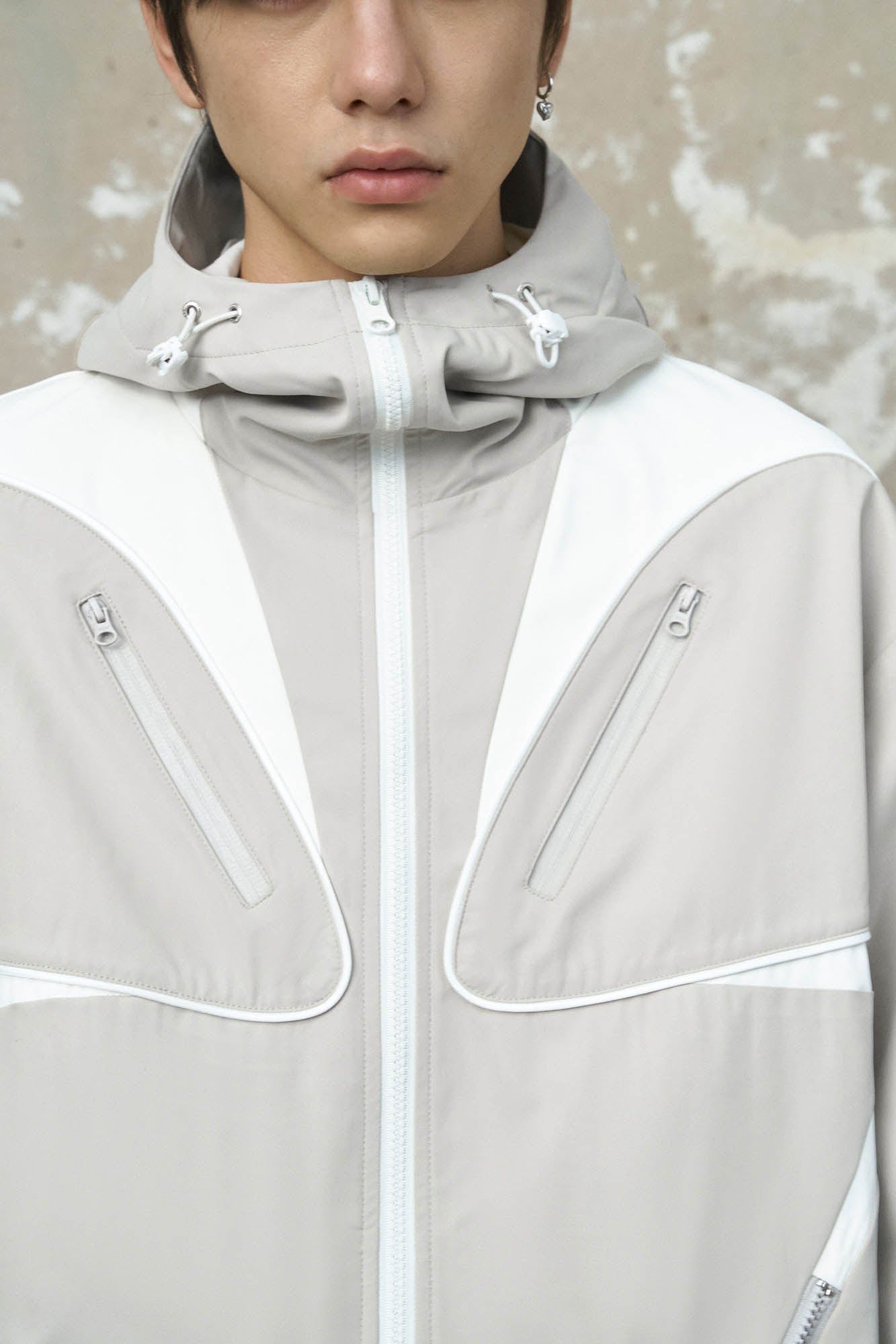 ENSHADOWER Spliced Multi-Pocket Waterproof Hooded Jacket, premium urban and streetwear designers apparel on PROJECTISR.com, ENSHADOWER