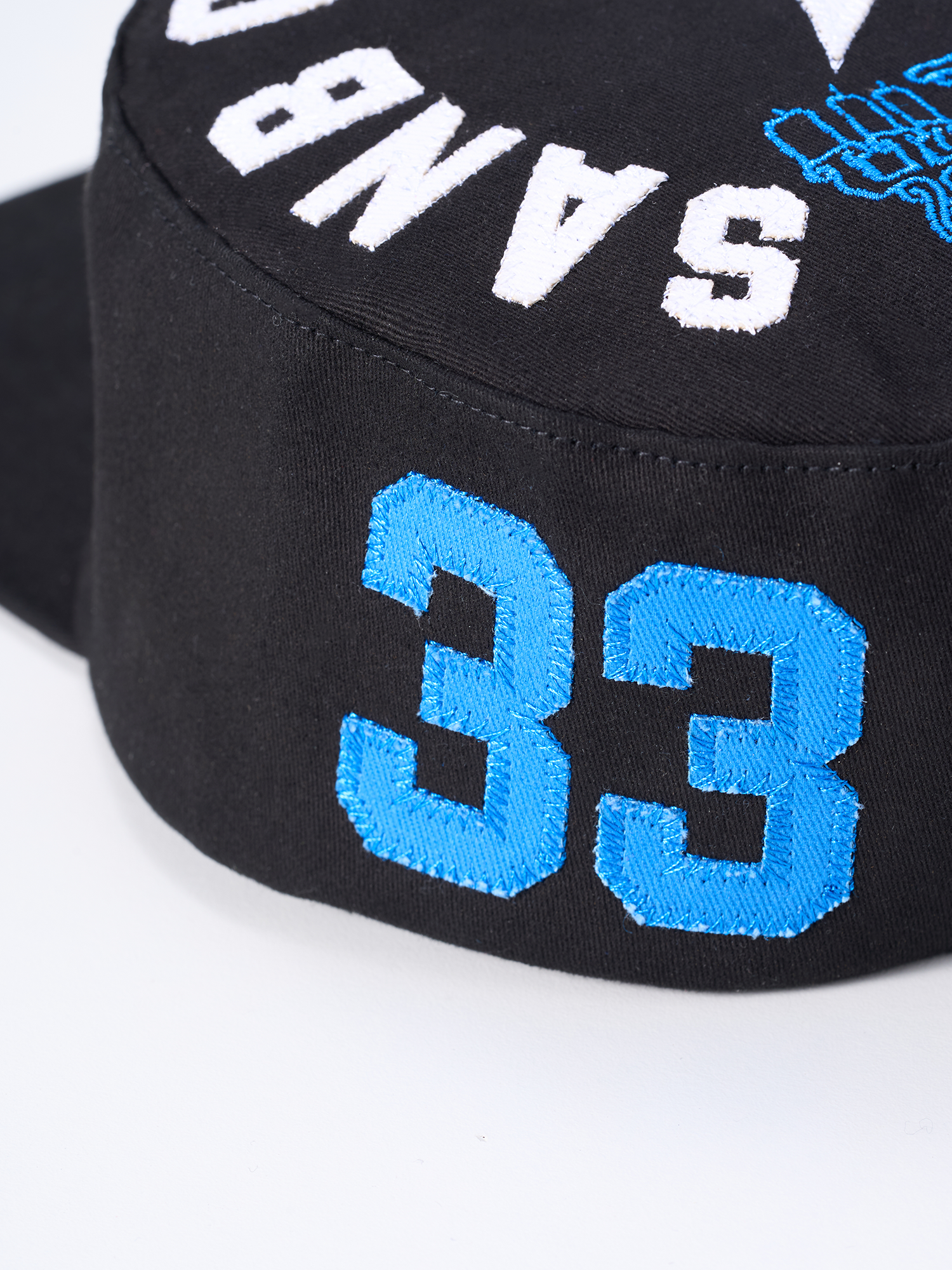 SANB LOGO Patch Pillbox Cap
