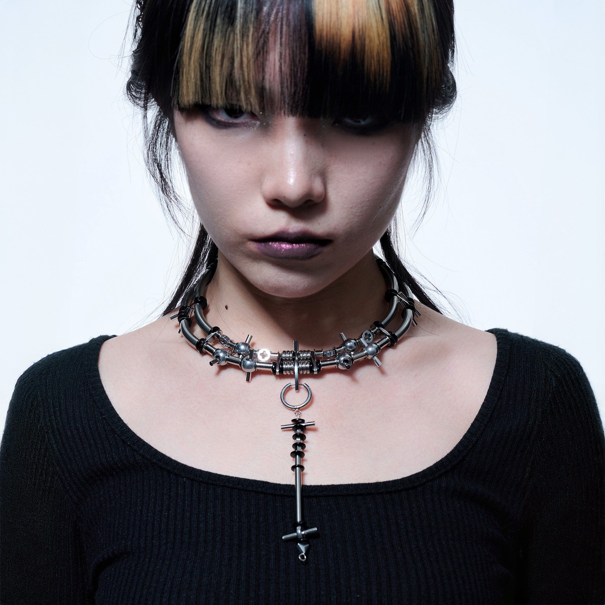 ILLUSORY The Infiltrator Detachable Necklace, premium urban and streetwear designers apparel on PROJECTISR.com, ILLUSORY