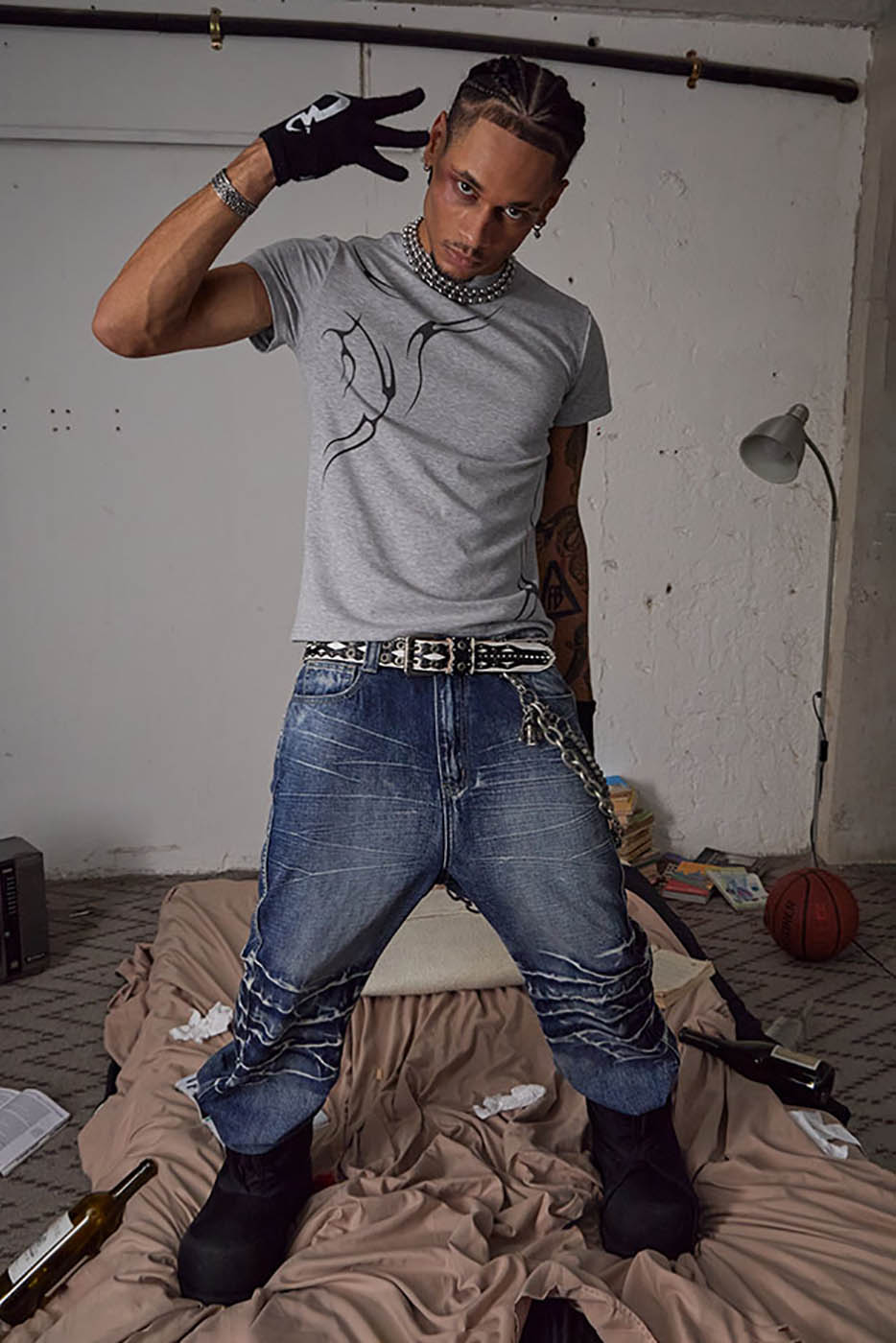 DND4DES The Rune T-Shirt, premium urban and streetwear designers apparel on PROJECTISR.com, DND4DES