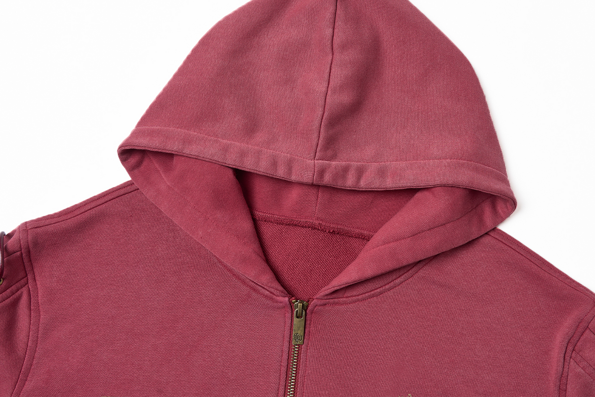 SAXGENWON Deconstructed Washed Tie-Detail Hoodie & Pants Set