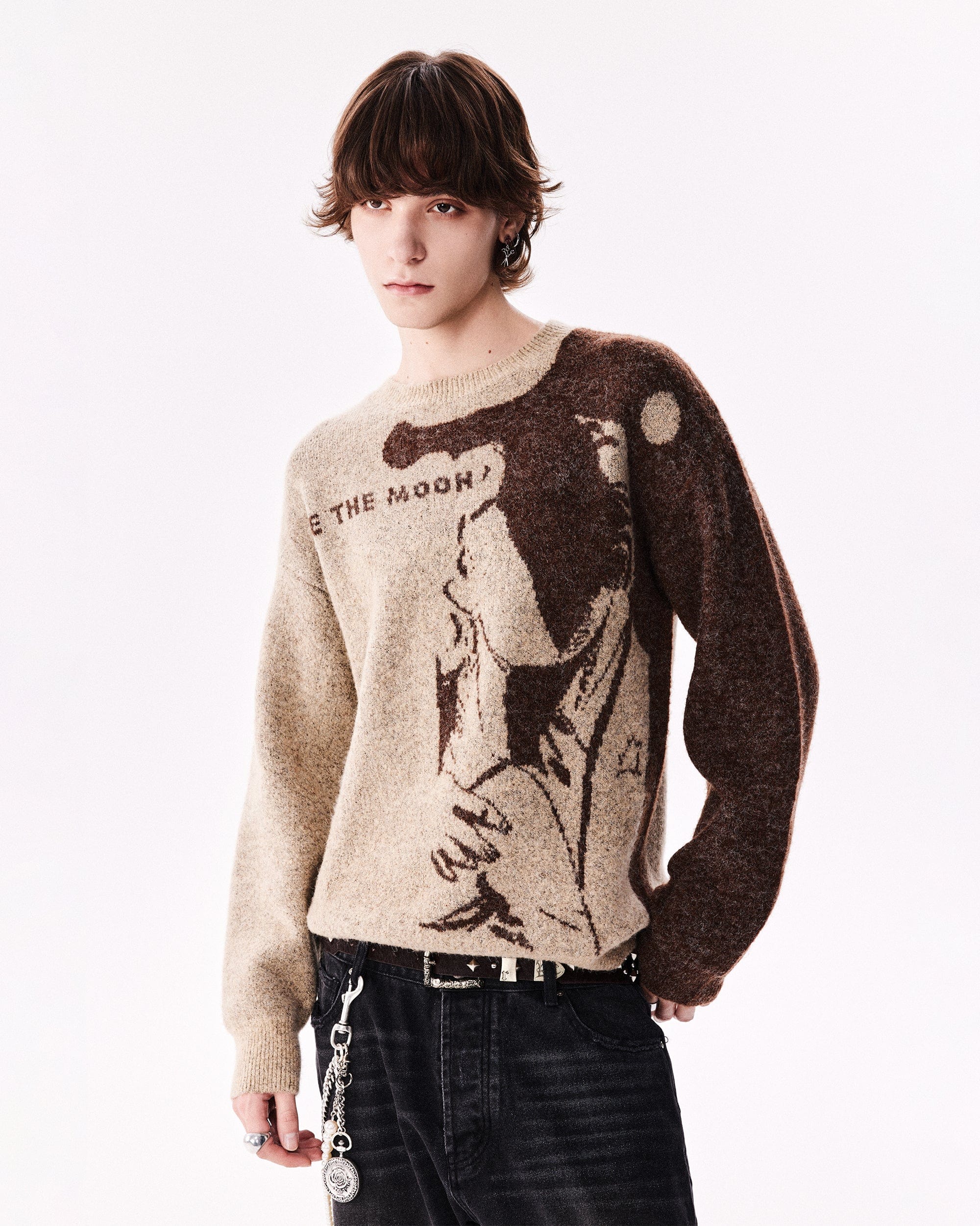 RICHILL USE THE MOON Sweater, premium urban and streetwear designers apparel on PROJECTISR.com, RICHILL