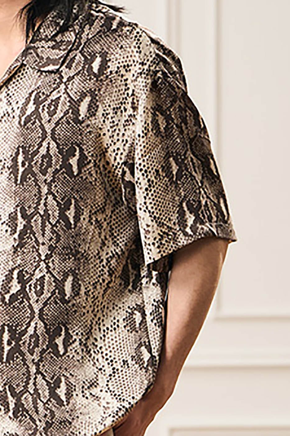 EPIC POETRY Dark Serpentine Half Shirt, premium urban and streetwear designers apparel on PROJECTISR.com, EPIC POETRY