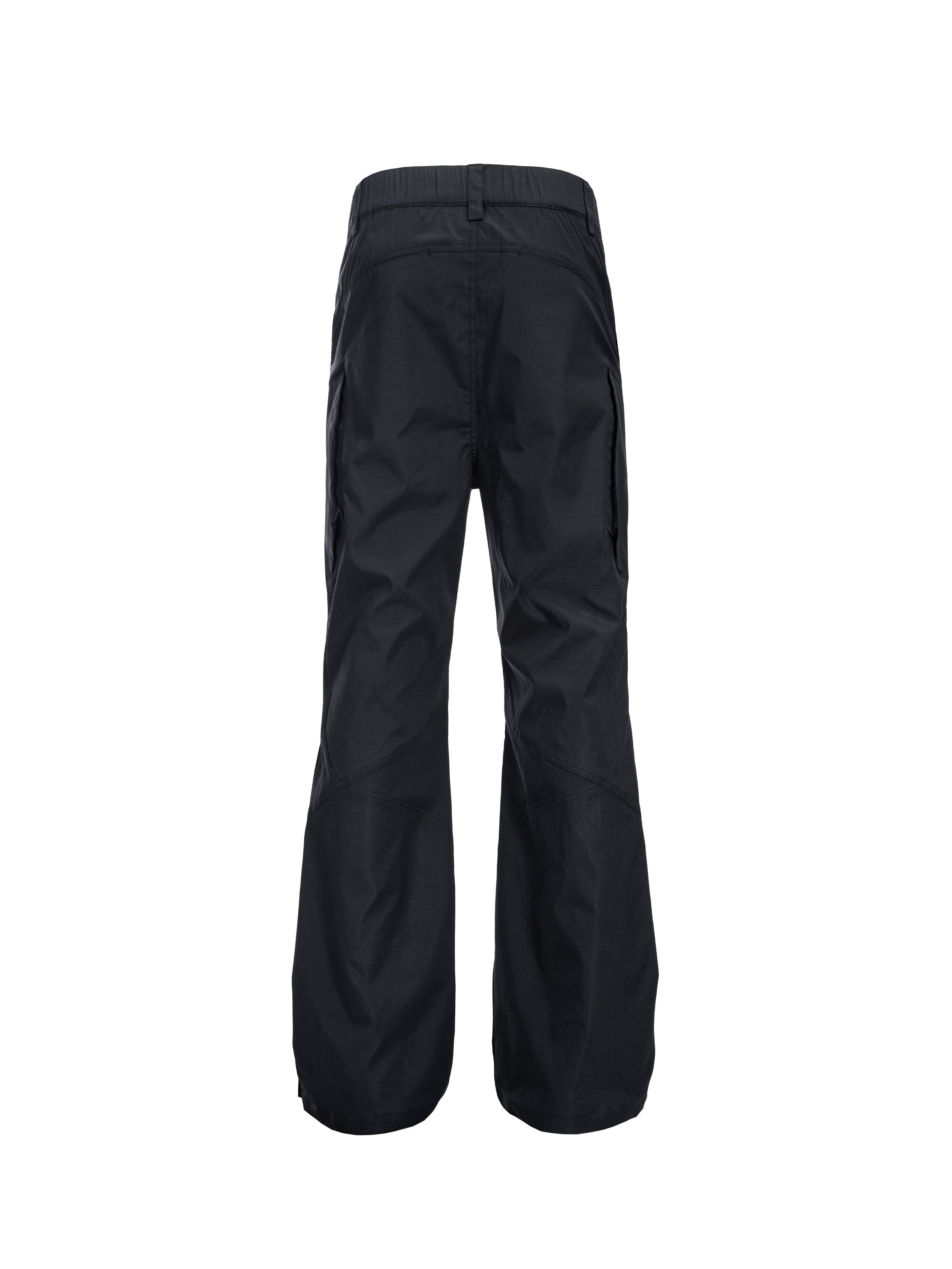 CATSSTAC Tech Paneled Zipper Pockets Elastic Waist Pants, premium urban and streetwear designers apparel on PROJECTISR.com, CATSSTAC