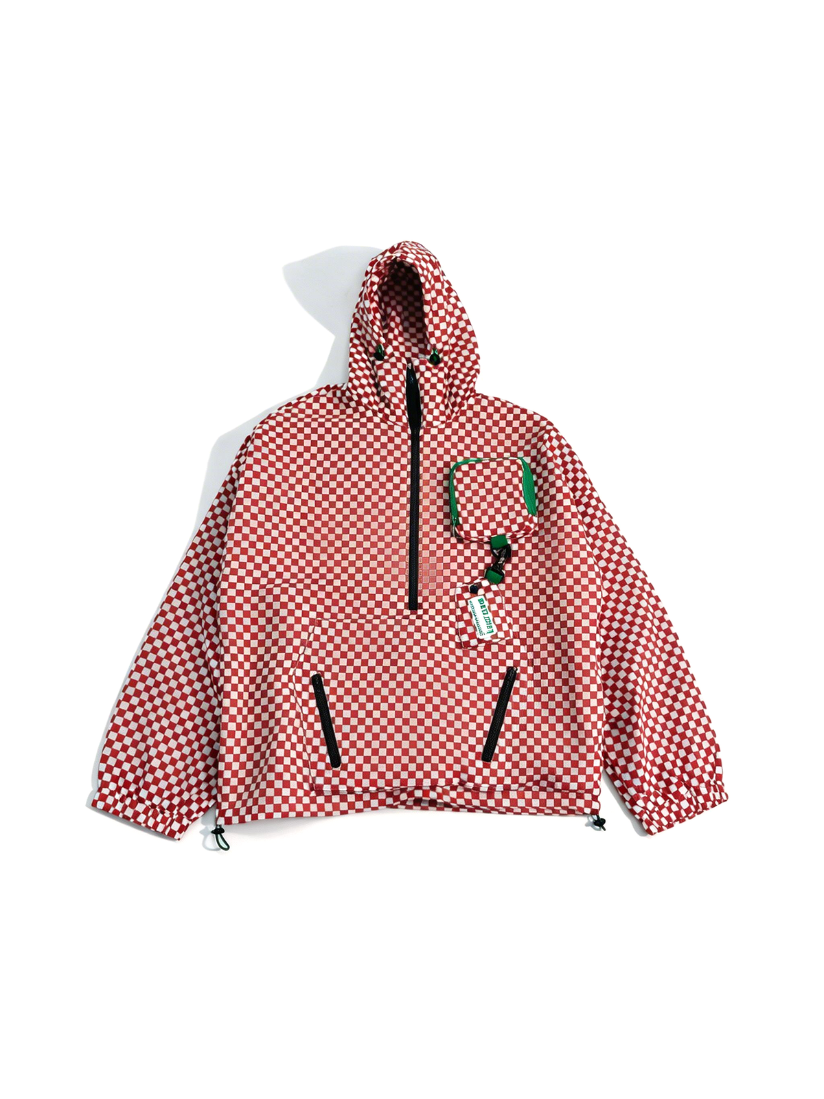 UUCSCC Checkerboard Hooded Windbreaker Hoodie