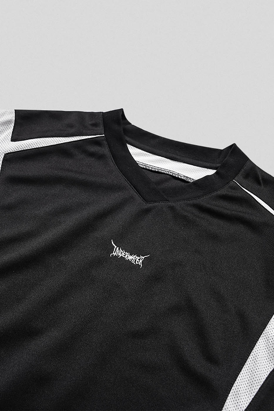 UNDERWATER Demon Eye Mesh Jersey Black, premium urban and streetwear designers apparel on PROJECTISR.com, UNDERWATER