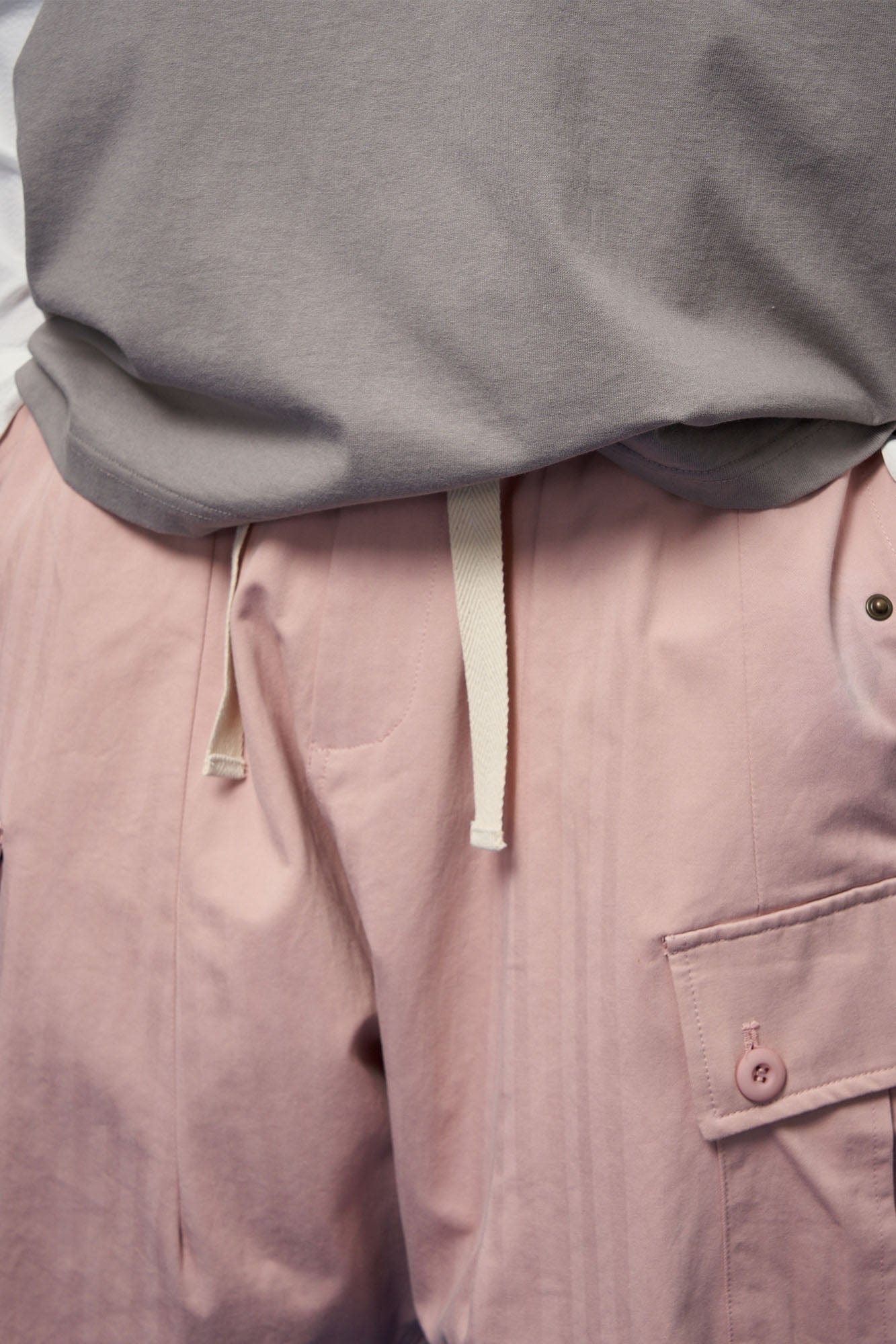 UNLIMITED MOTE Multi-Pocket Drawstring Cargo Shorts, premium urban and streetwear designers apparel on PROJECTISR.com, UNLIMITED MOTE