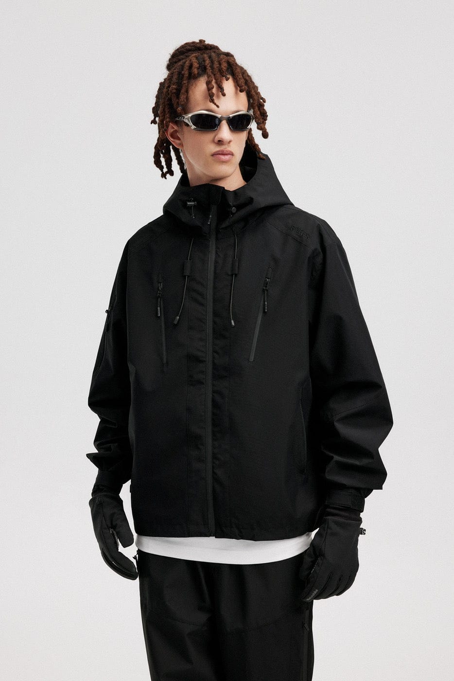 BONELESS Modern Splash-Proof Raglan Windbreaker, premium urban and streetwear designers apparel on PROJECTISR.com, BONELESS