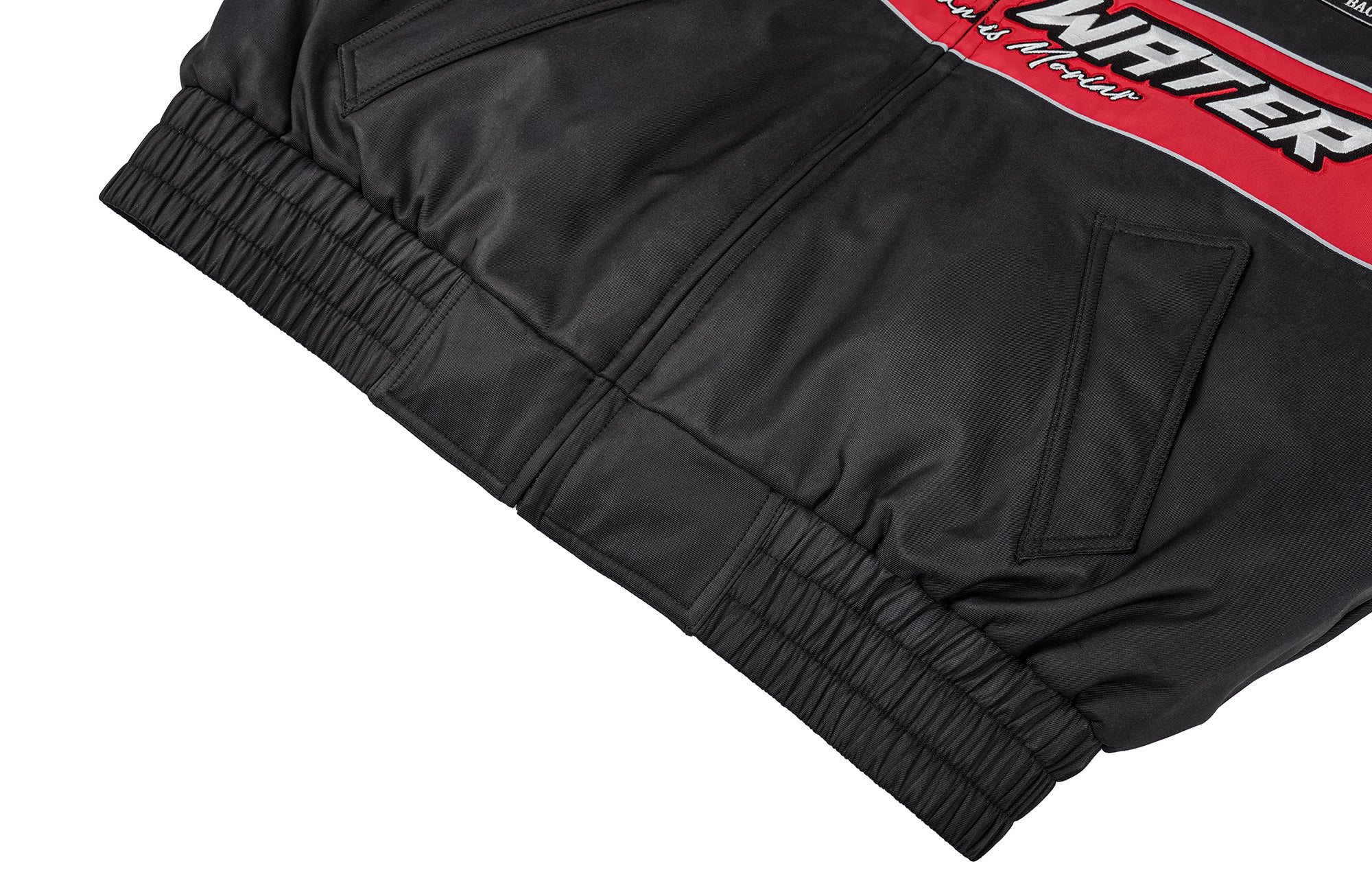UNDERWATER Hell Racer Embroidered Padded Bomber