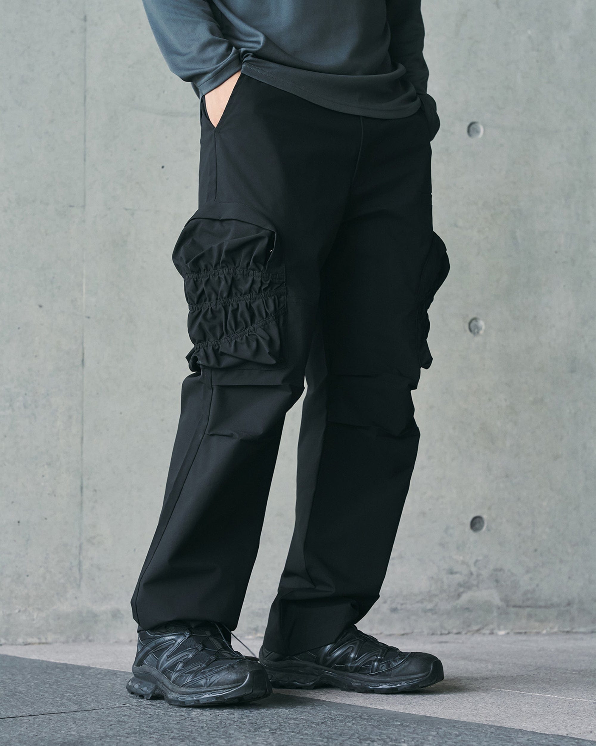 ENSHADOWER Modern Pleated Pocket Ourdoor Pants, premium urban and streetwear designers apparel on PROJECTISR.com, ENSHADOWER