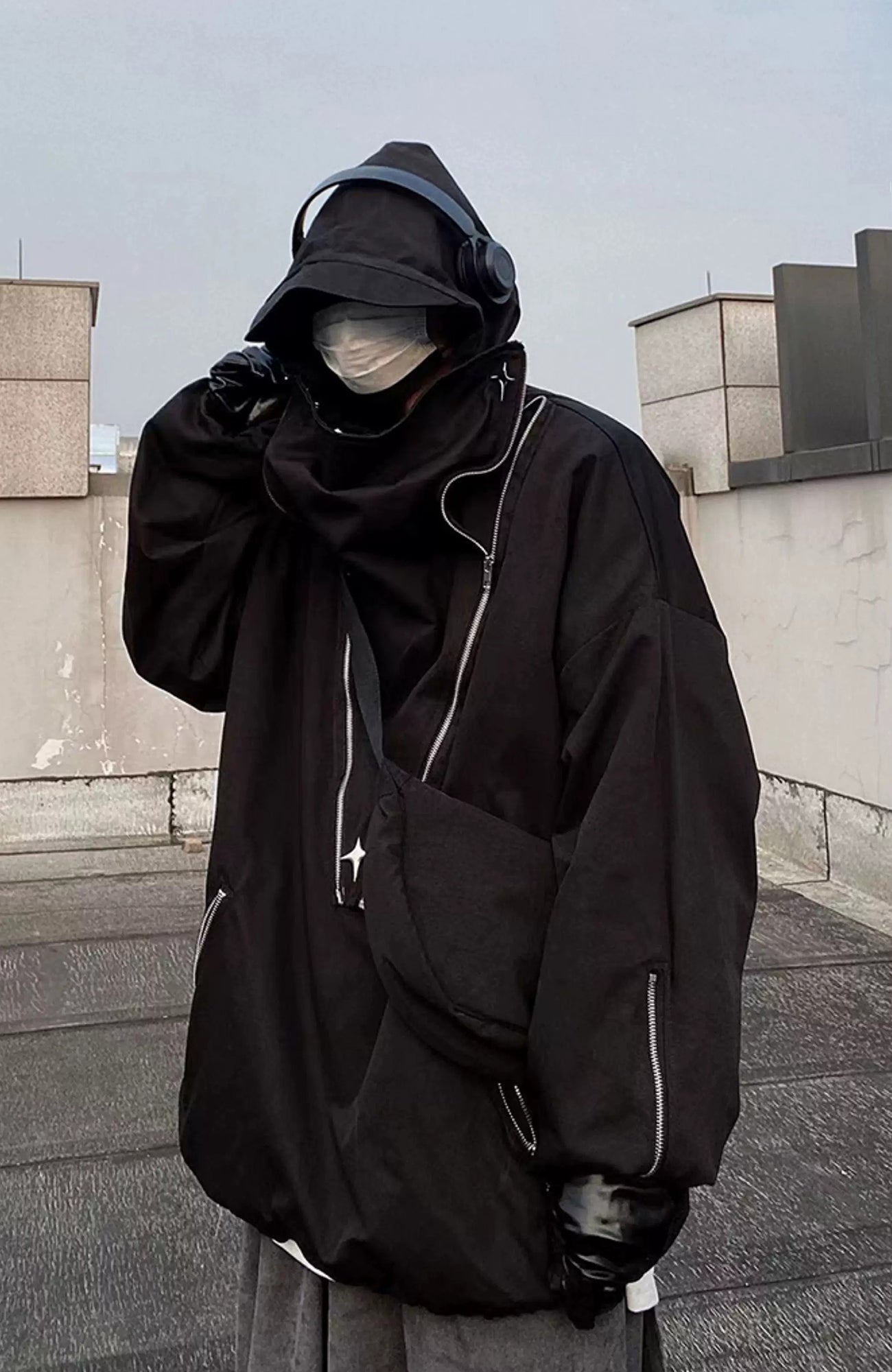 UUCSCC Utility Hooded Windbreaker Jacket