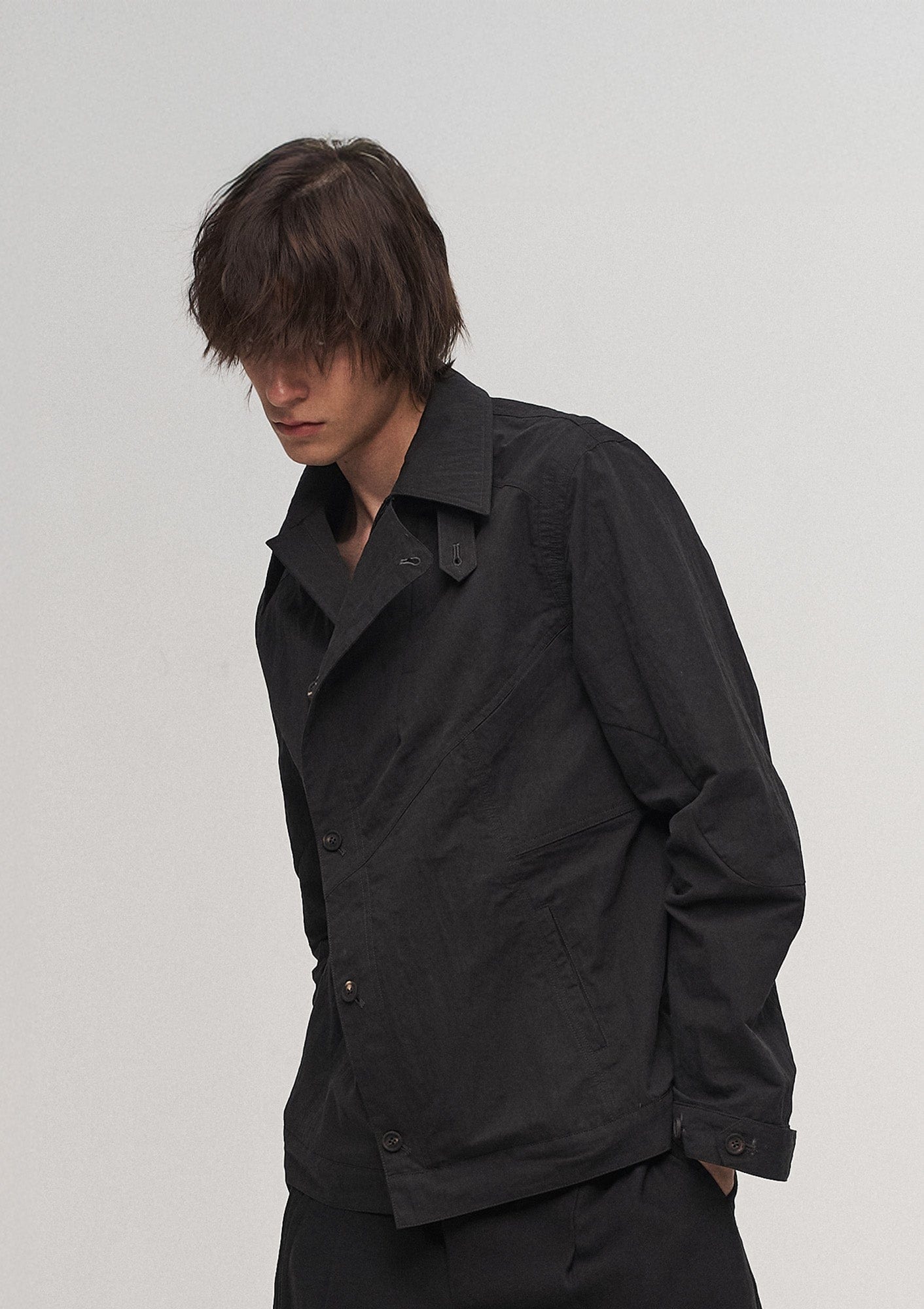 ILNya Nieternite Nifutur Panel Wrinkle Reversible Jacket, premium urban and streetwear designers apparel on PROJECTISR.com, ILNya Nieternite Nifutur