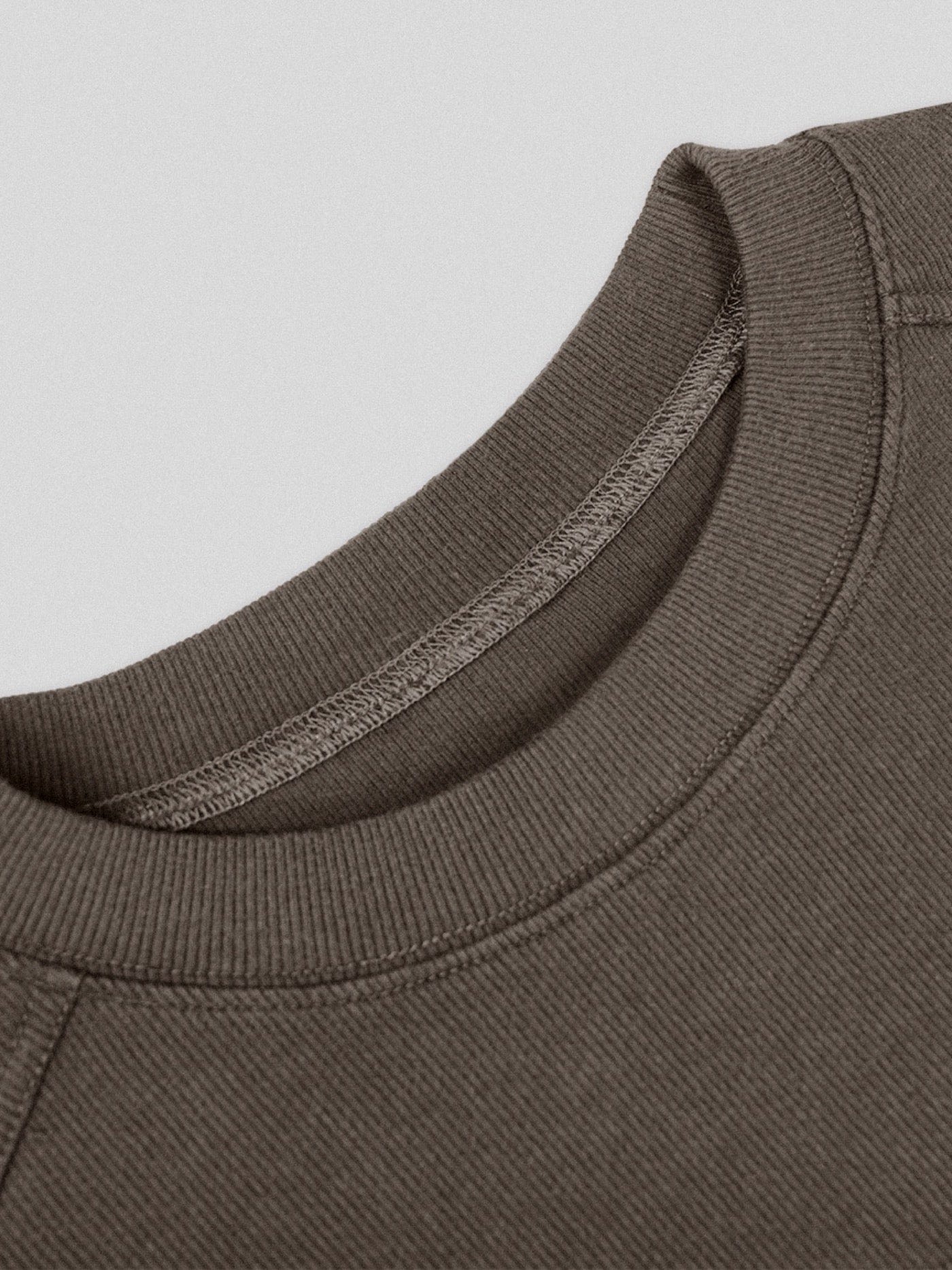 UNDERWATER Distressed Deconstructed Light Sweatshirt Brown, premium urban and streetwear designers apparel on PROJECTISR.com, UNDERWATER