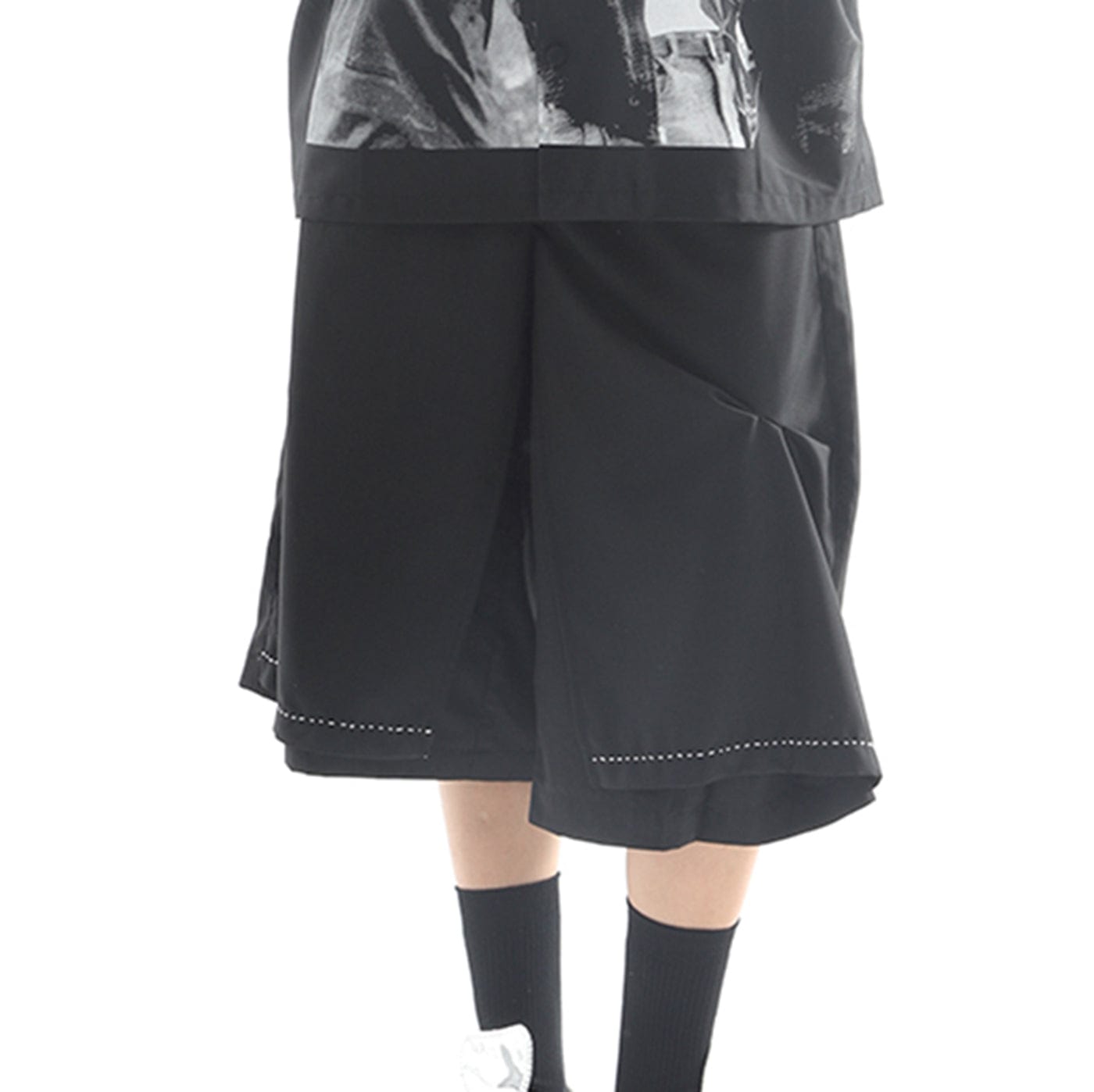 MIICHOUS Essential Pleated Oversize Shorts, premium urban and streetwear designers apparel on PROJECTISR.com, Miichous