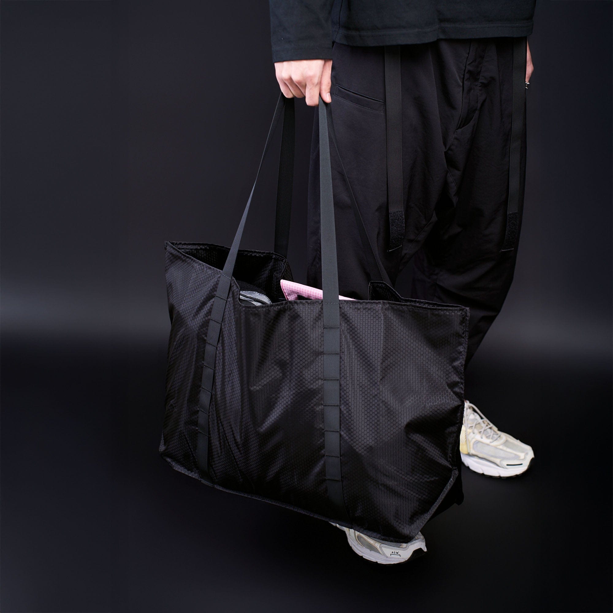 OVERCLOCK ROAM Foldable Ripstop Utility Tote Bag, premium urban and streetwear designers apparel on PROJECTISR.com, OVERCLOCK ROAM
