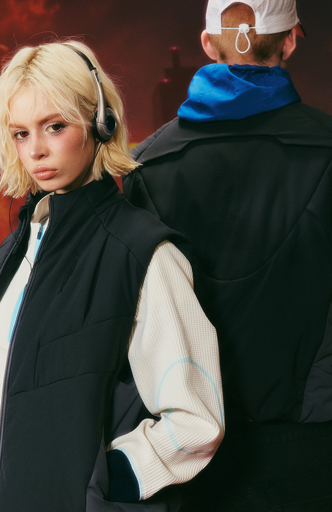 DONSMOKE x EVA Graphic Cotton-Padded Vest