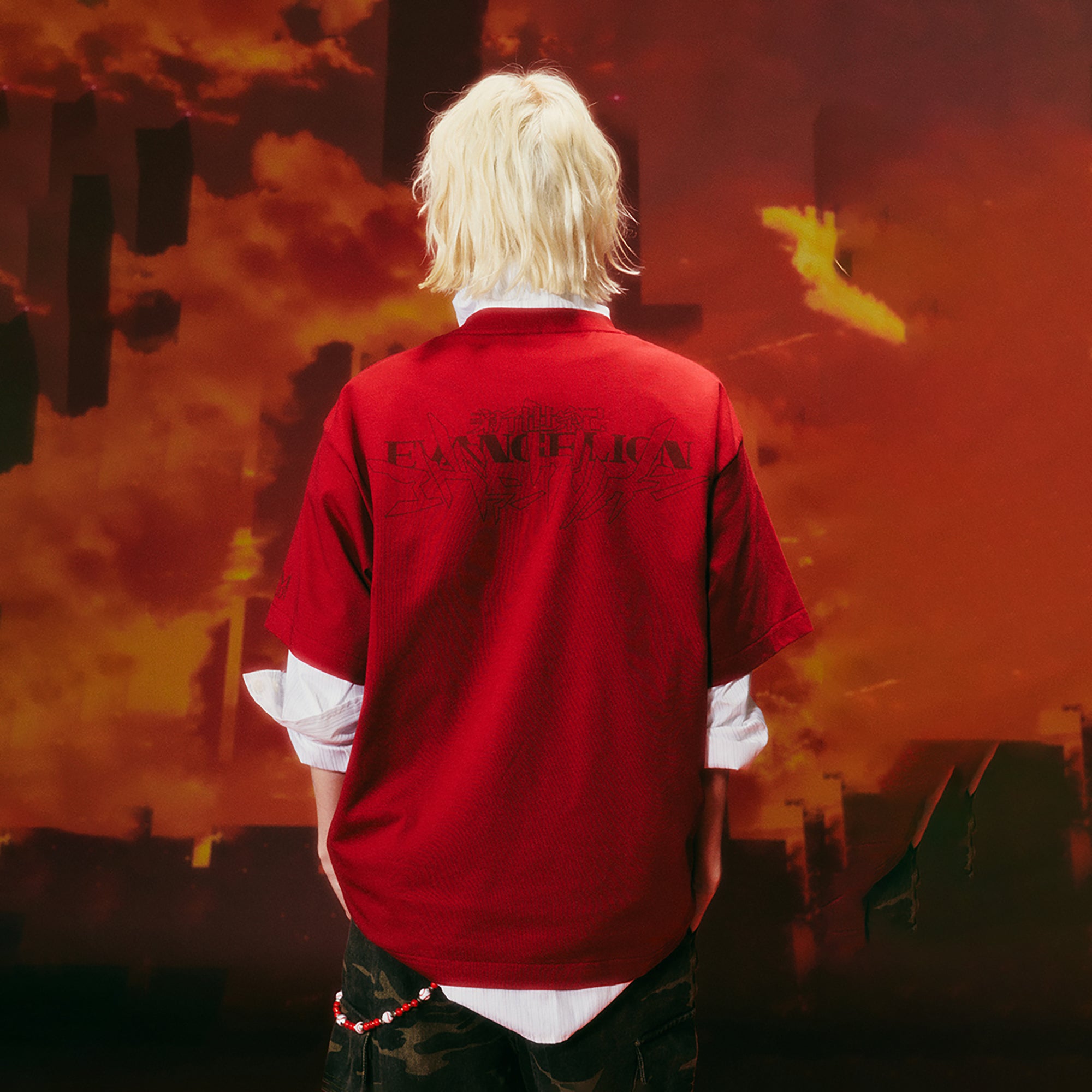 DONSMOKE x EVA Slogan Graphic T-Shirt